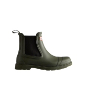 (W) Hunter Commando Chelsea Boots Dark Olive