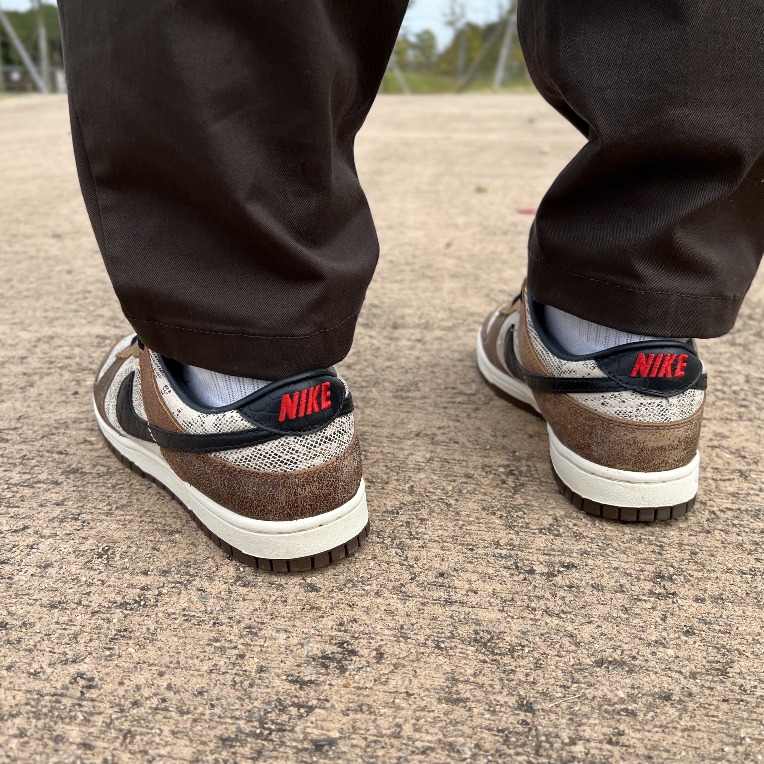 Nike Dunk Low PRM Head to Head 착용 스타일 - 4
