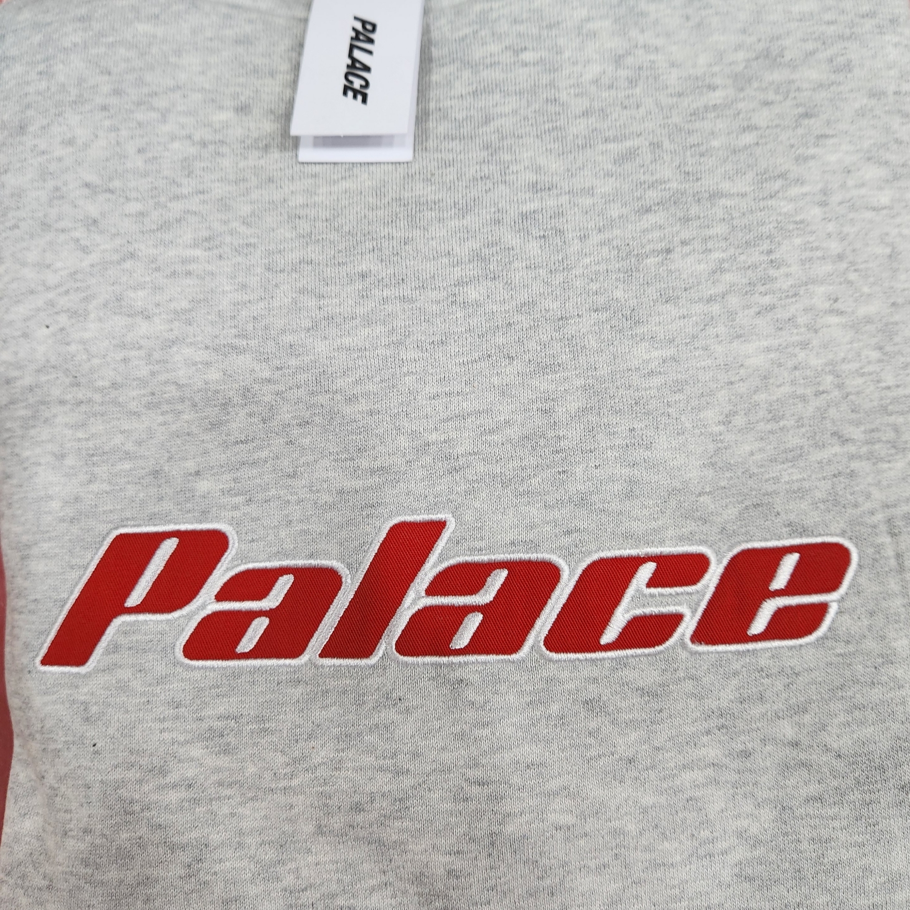 Palace Inserto Hood Grey Marl - 23FW 착용 스타일 - 1