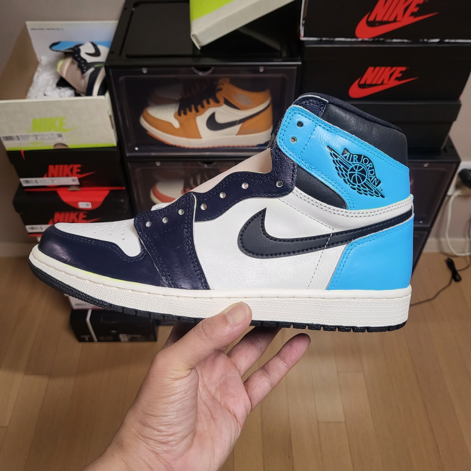 Jordan 1 Retro High OG Volt 착용 스타일 - 2