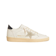 Golden Goose Ball Star White Ice Grey Suede Star Midnight Blue Heel Tab Sneakers
