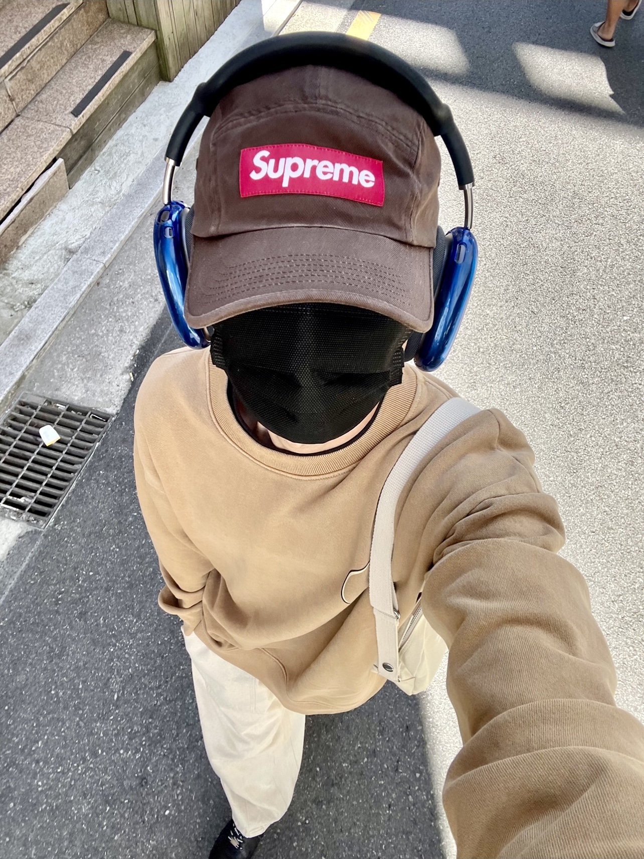 Nike x Tom Sachs General Purpose Shoe Brown, Supreme Skeleton T-Shirt Brown - 23FW 착용 스타일 - 4