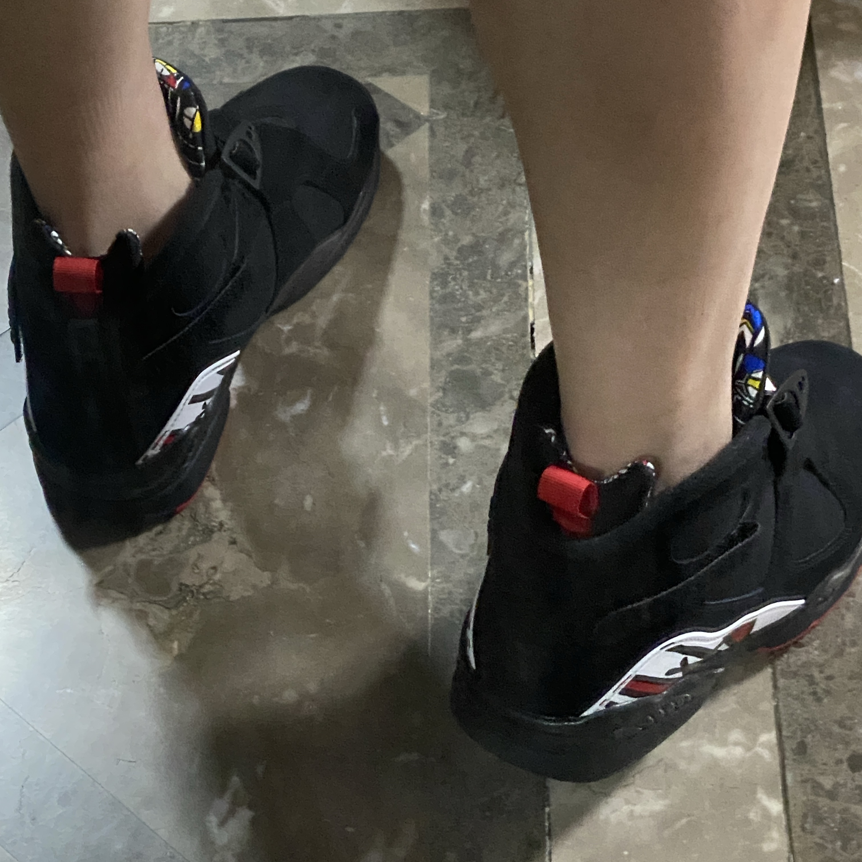 Jordan 8 Retro Playoffs 2023 착용 스타일 - 1