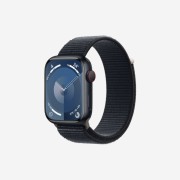 Apple Watch Series 9 45mm Cellular Midnight Aluminium Case with Sport Loop Midnight (Korean Ver.)