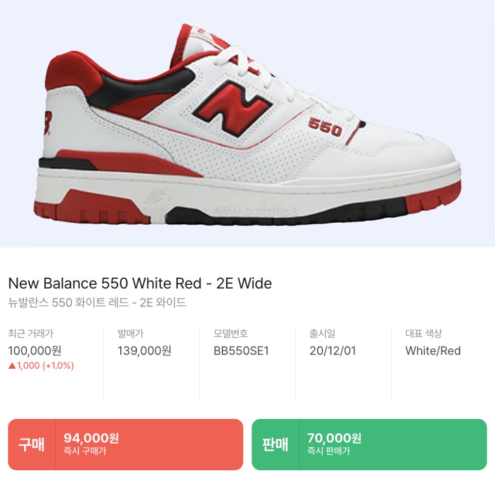 New Balance 550 White Red - 2E Wide, New Balance 574 Legacy Black Angora 착용 스타일 - 5