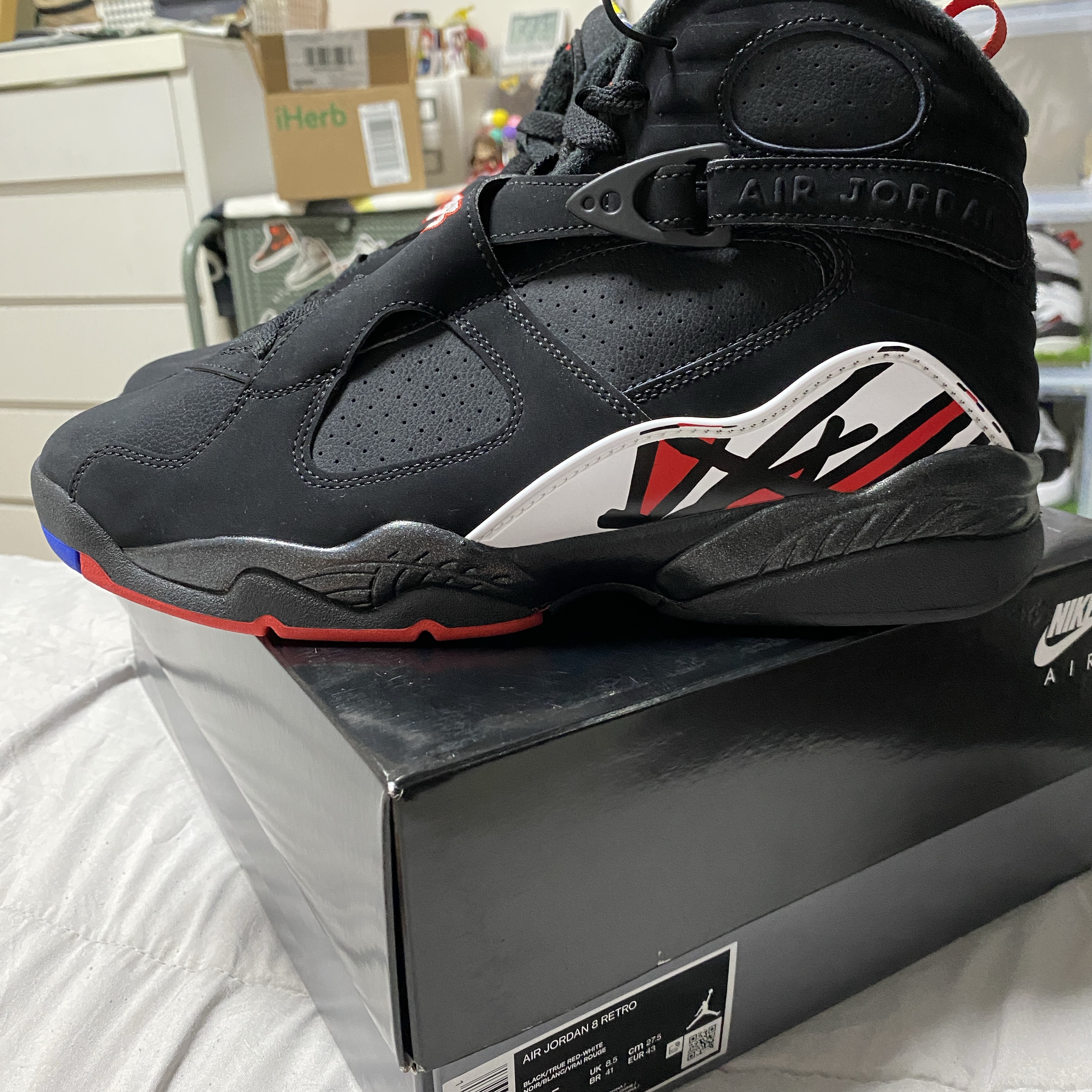 Jordan 8 Retro Playoffs 2023 착용 스타일 - 5