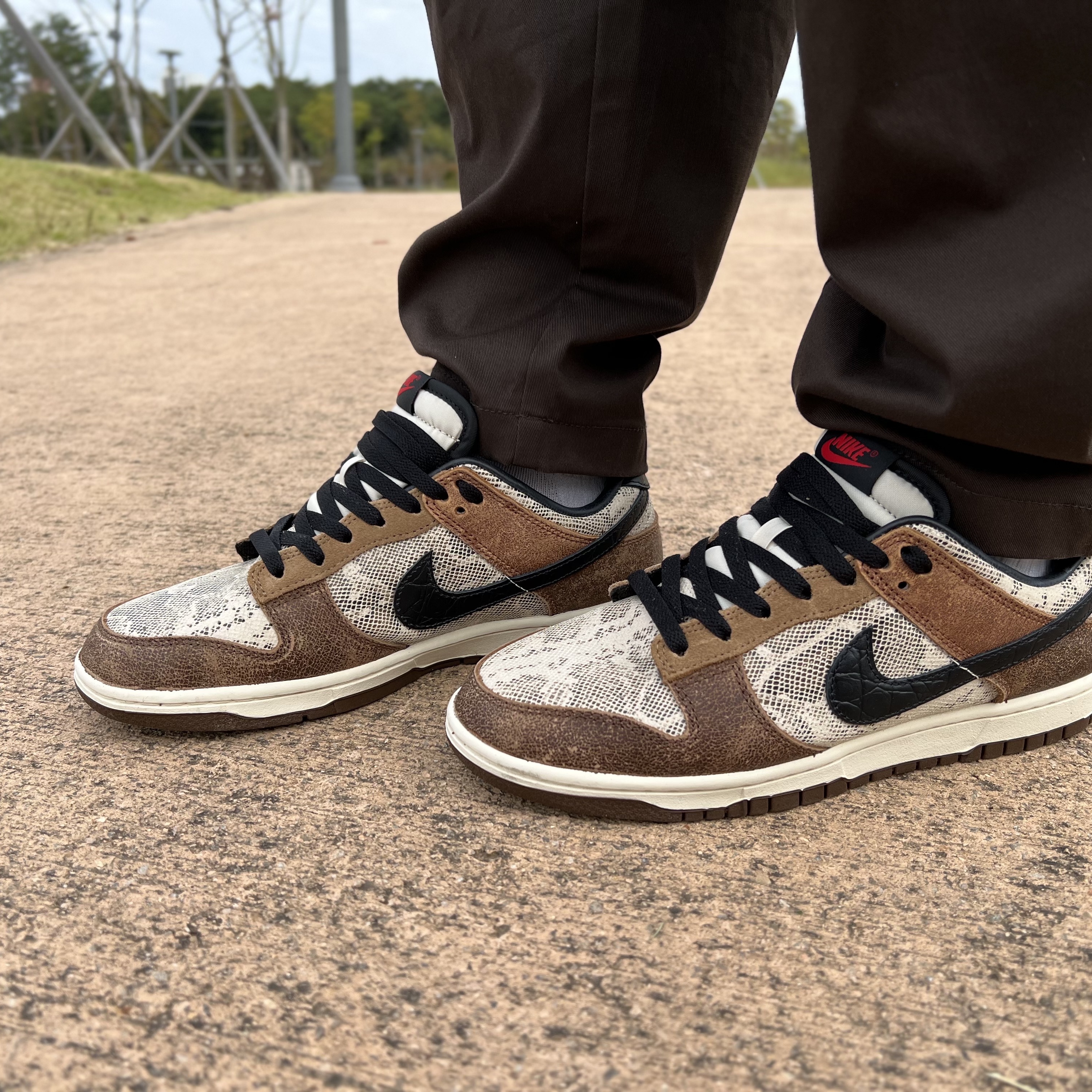 Nike Dunk Low PRM Head to Head 착용 스타일 - 3