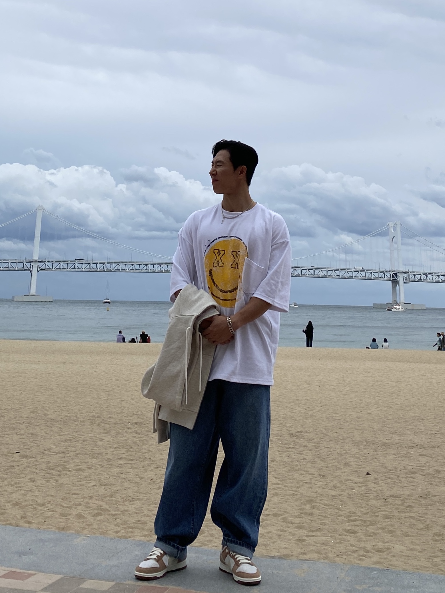Nike Dunk Low Pro Premium Medium Curry 착용 스타일 - 2