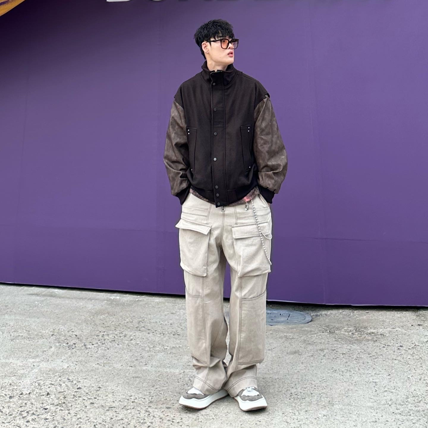 Ader Error Log; Khalif Green 착용 스타일 - 1