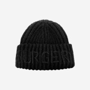 Surgery Hand Stitch Embroidery Logo Beanie Black