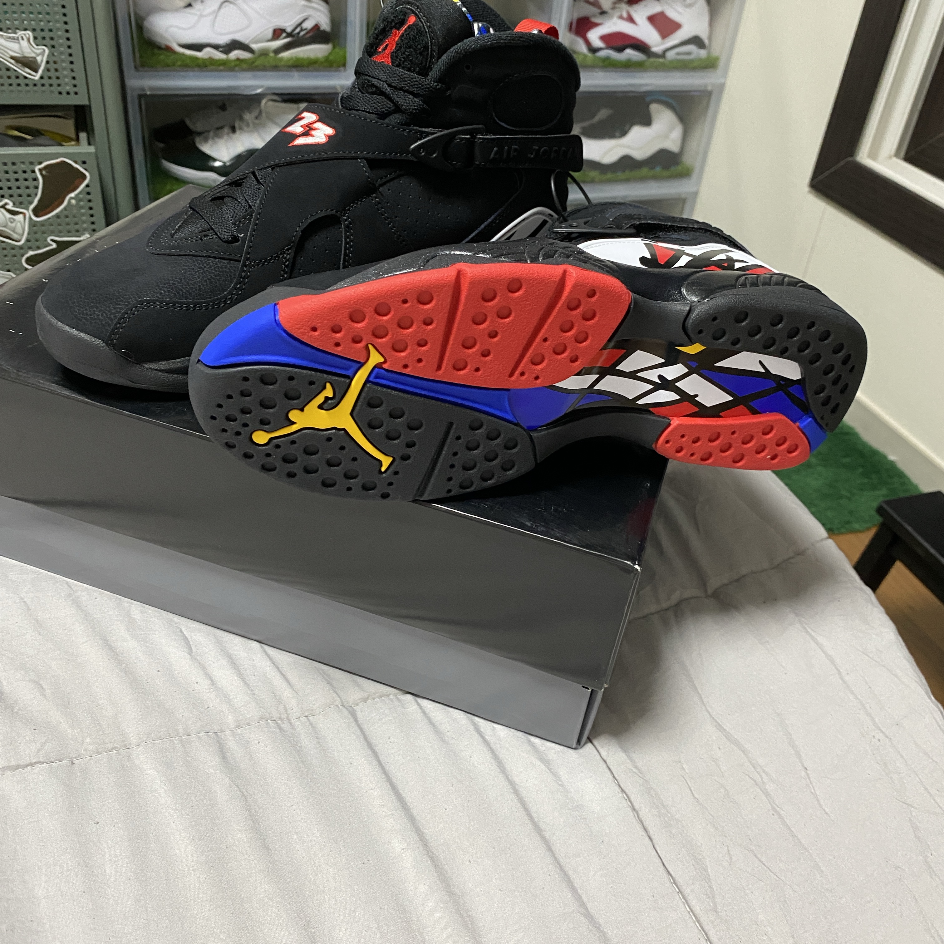 Jordan 8 Retro Playoffs 2023 착용 스타일 - 4