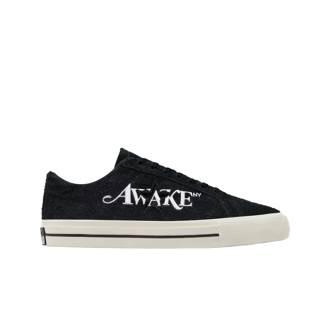 컨버스 x 어웨이크 NY 원스타 프로 로우 블랙 에그렛(Converse x Awake NY One Star Pro Ox Black Egret)