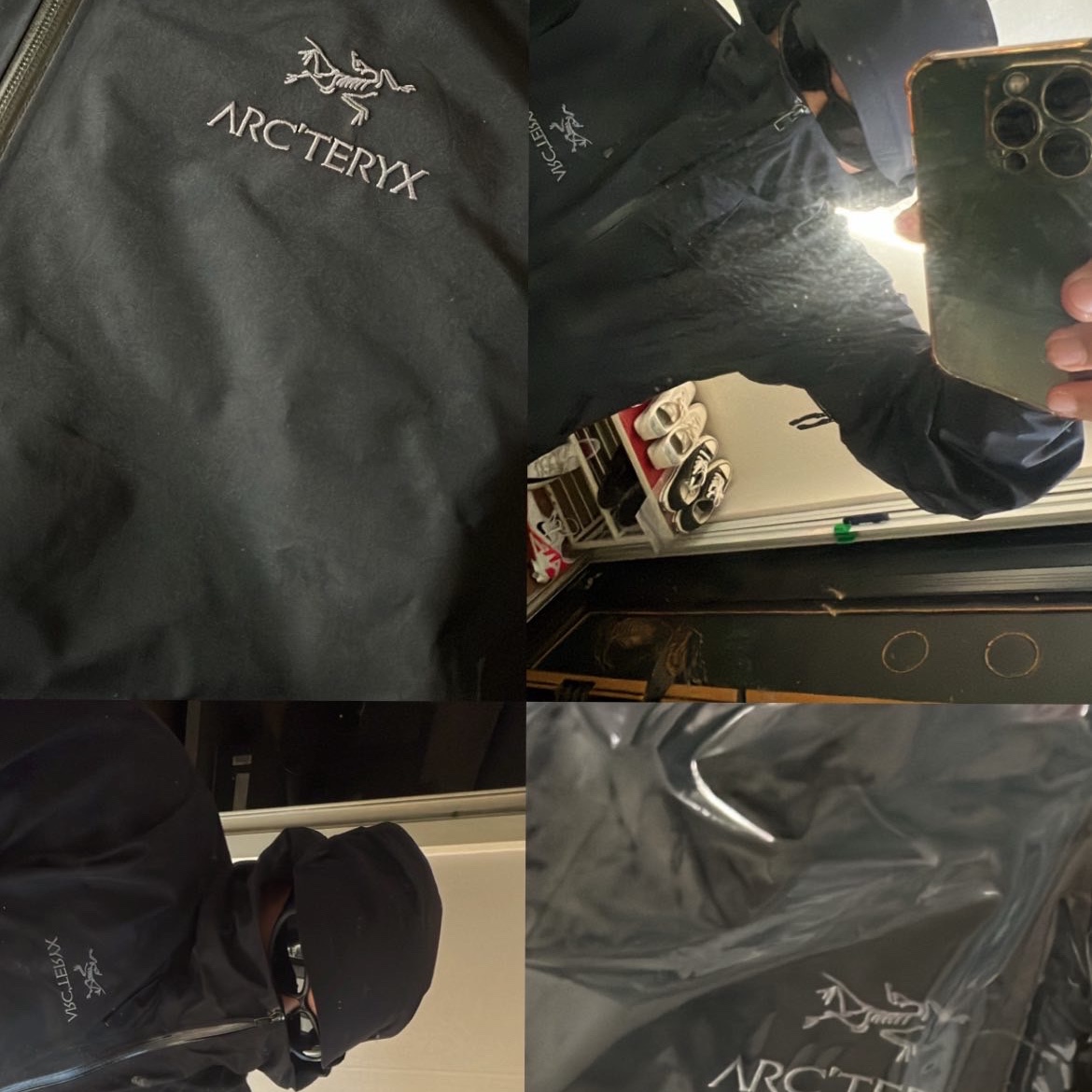 Arc'teryx Beta LT Jacket Black 착용 스타일