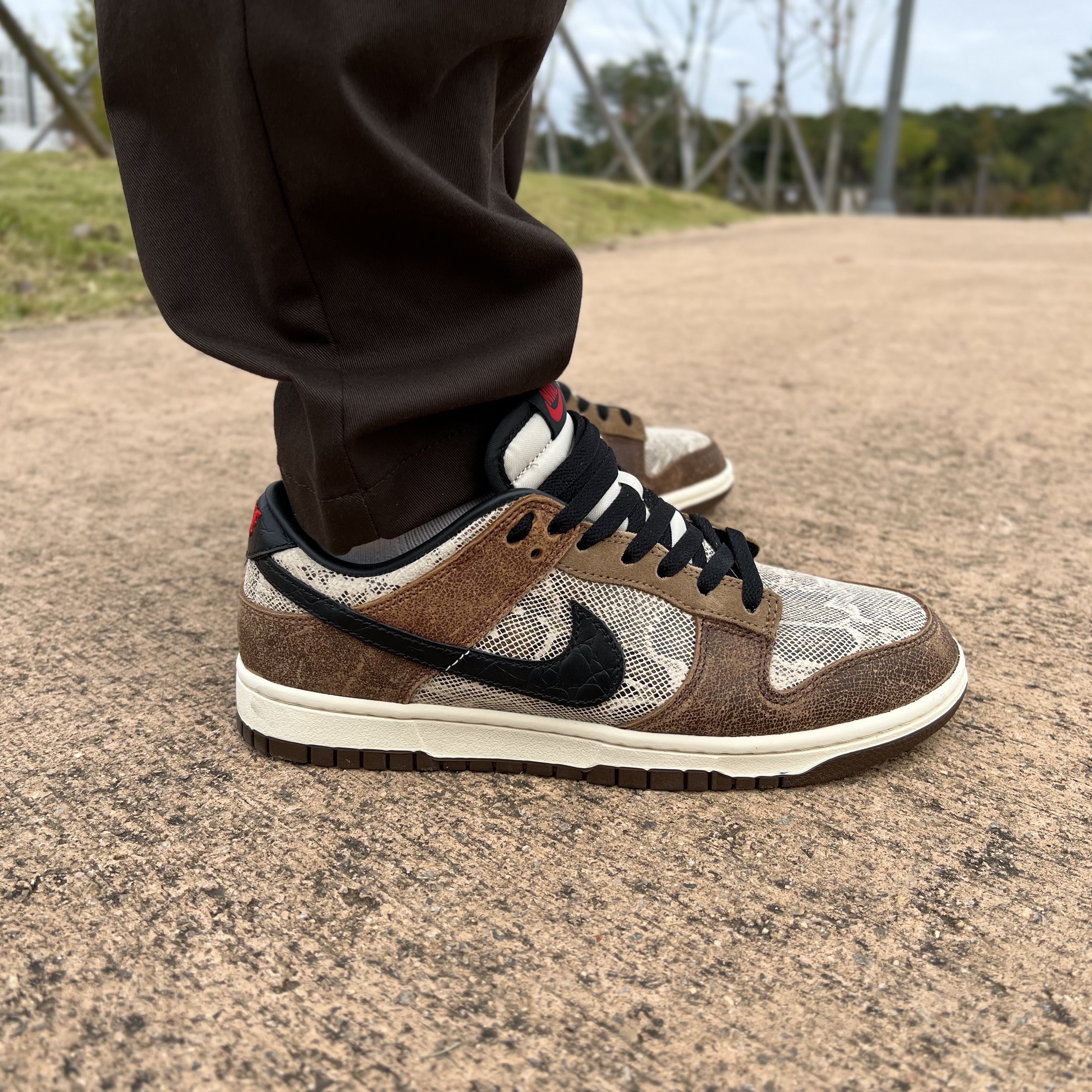 Nike Dunk Low PRM Head to Head 착용 스타일 - 2