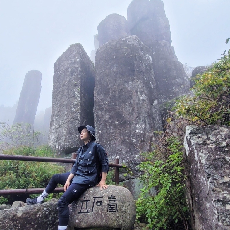 Nike ACG Bucket Dark Smoke Grey, Nike ACG Dri-Fit UV Devastation Trail Shirt Dark Smoke Grey - Asia 착용 스타일 - 2