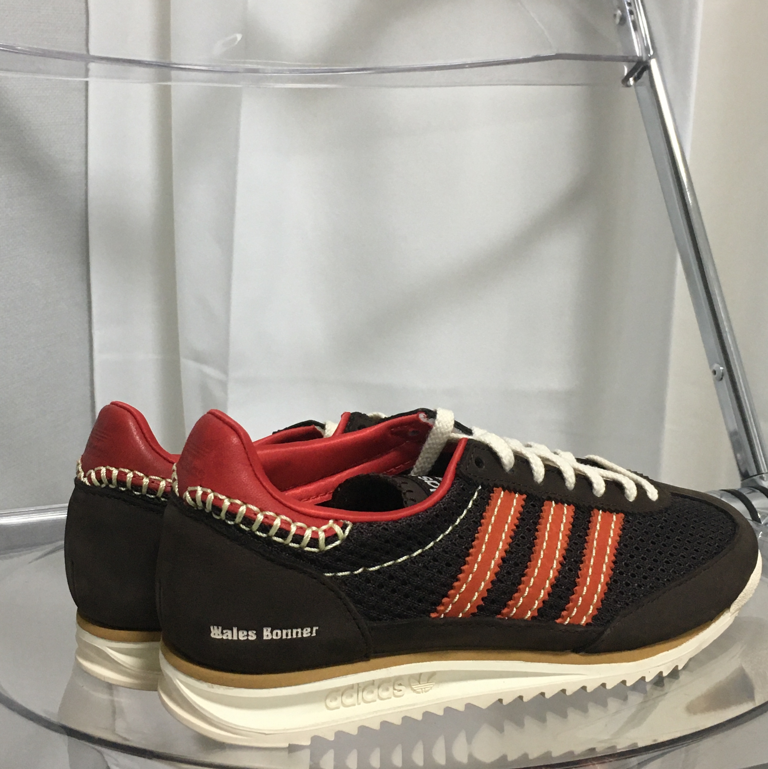 Adidas x Wales Bonner SL 72 Knit Brown 착용 스타일 - 1