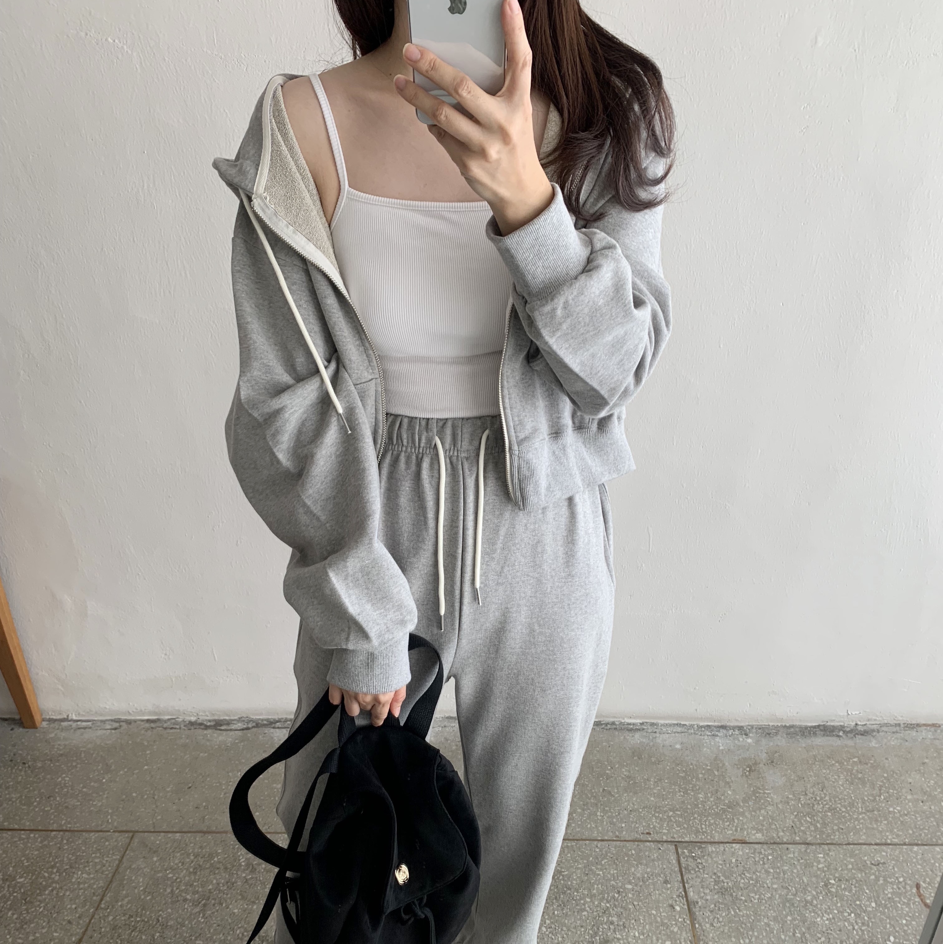 New Balance 530 White 착용 스타일 - 2