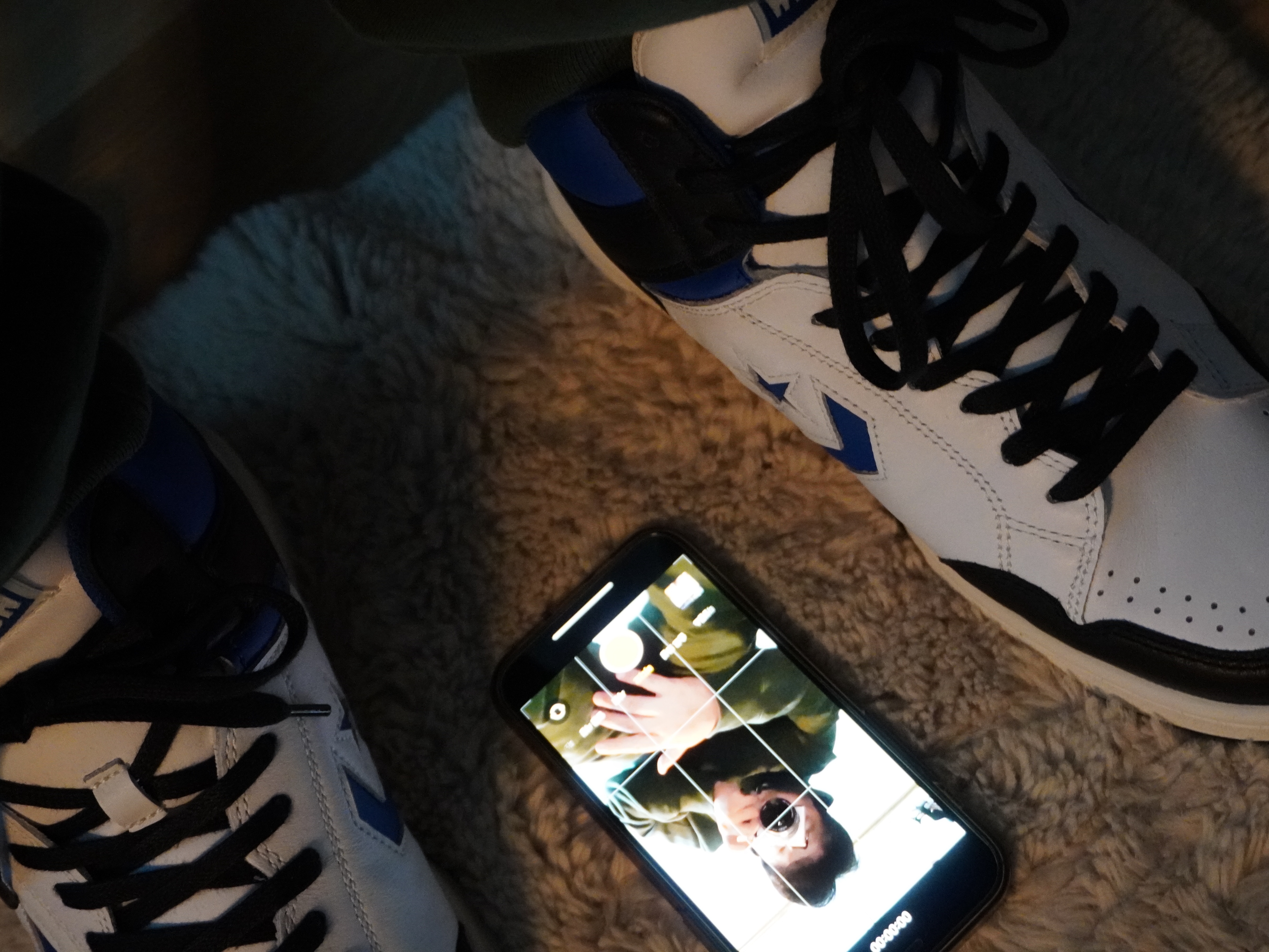 Converse x Fragment Weapon Mid White 착용 스타일