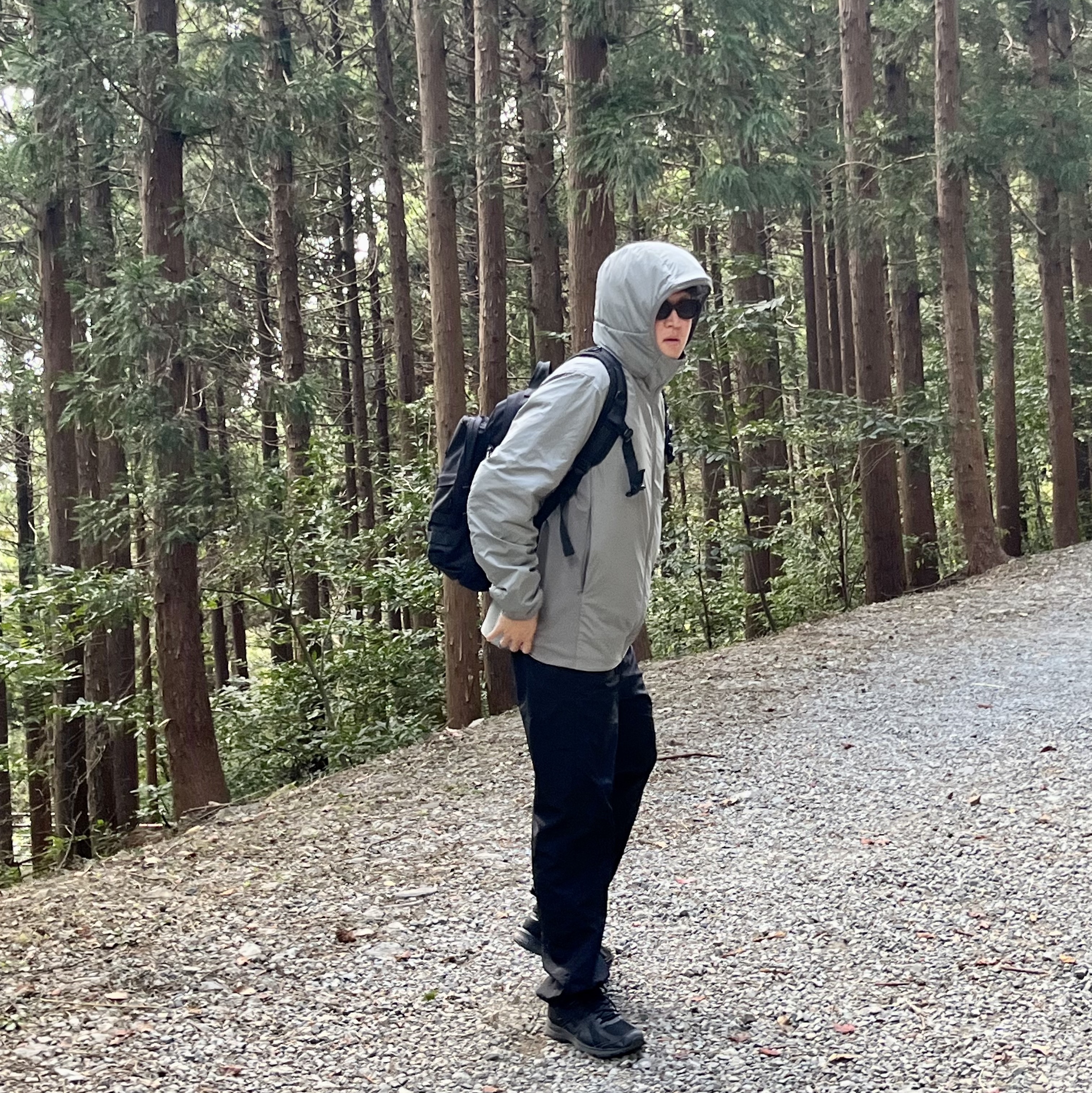 Arc'teryx Atom LT Hoody Void 착용 스타일 - 1