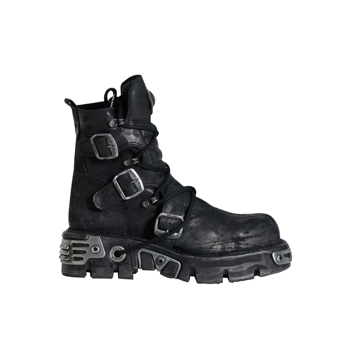 뉴 락 x 제이디드 런던 스카 리액터 부츠 블랙(New Rock x Jaded London Scar Reactor Boots Black)