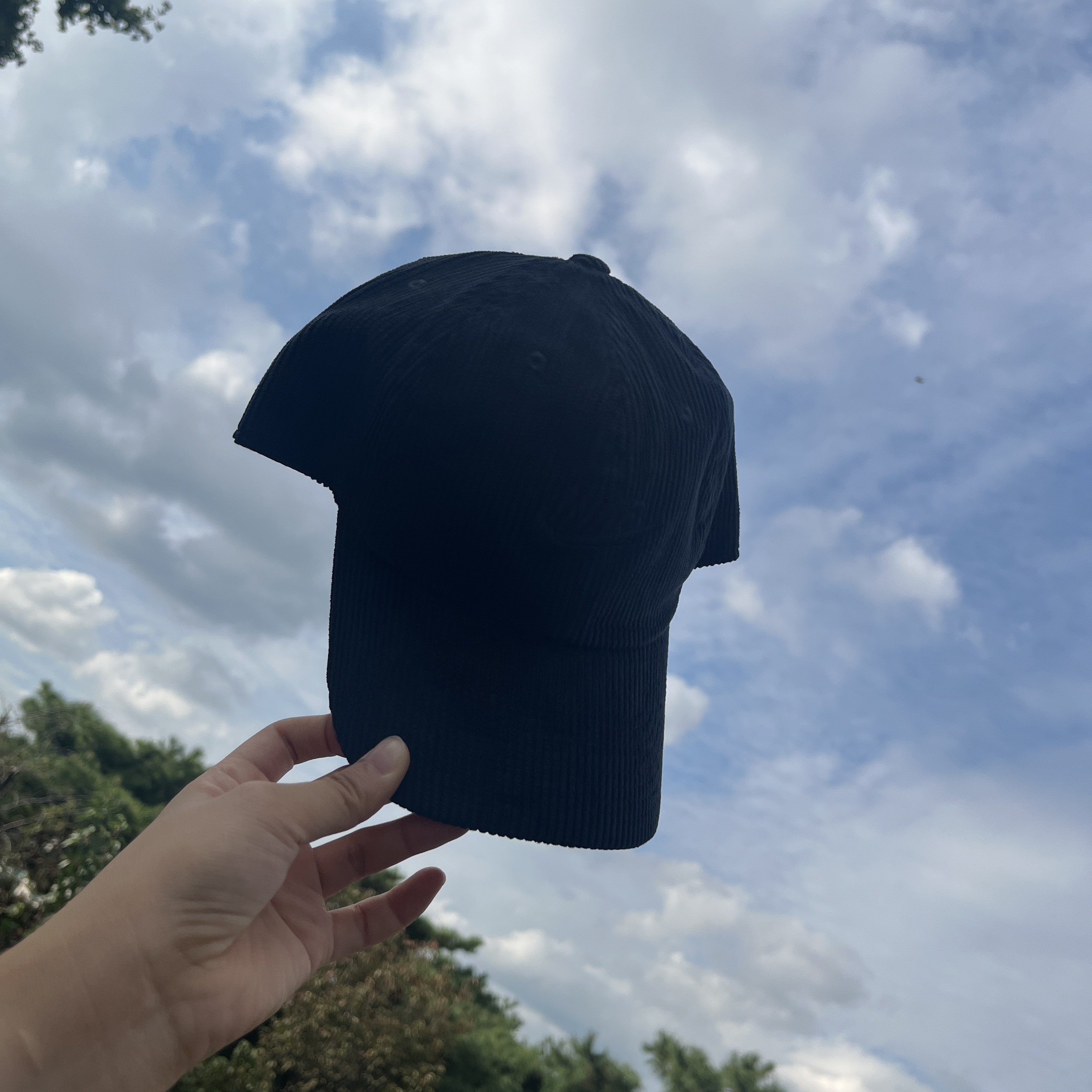 Nike Heritage 86 Corduroy Cap Black 착용 스타일 - 3