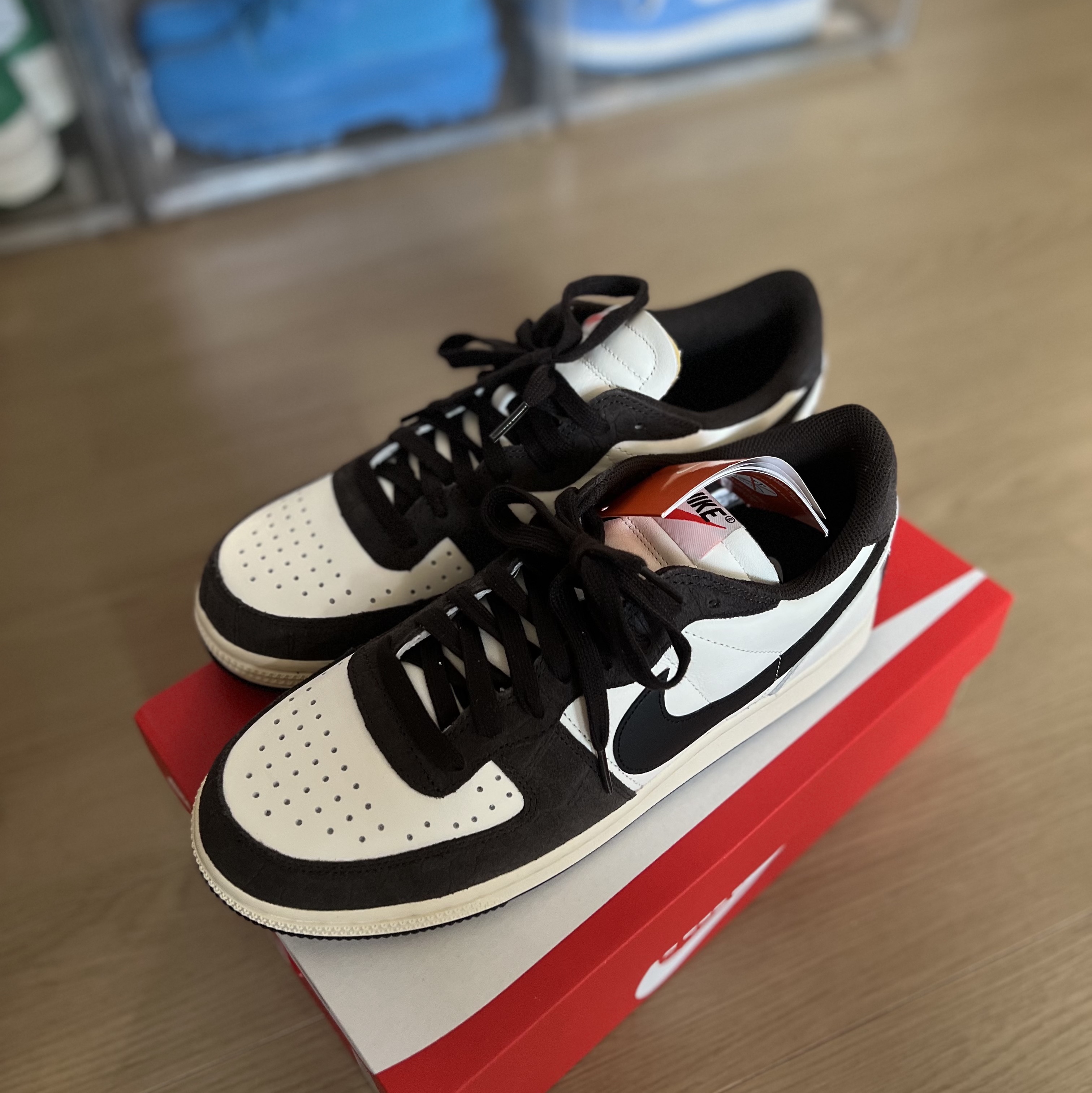 Nike Terminator Low Velvet Brown 착용 스타일