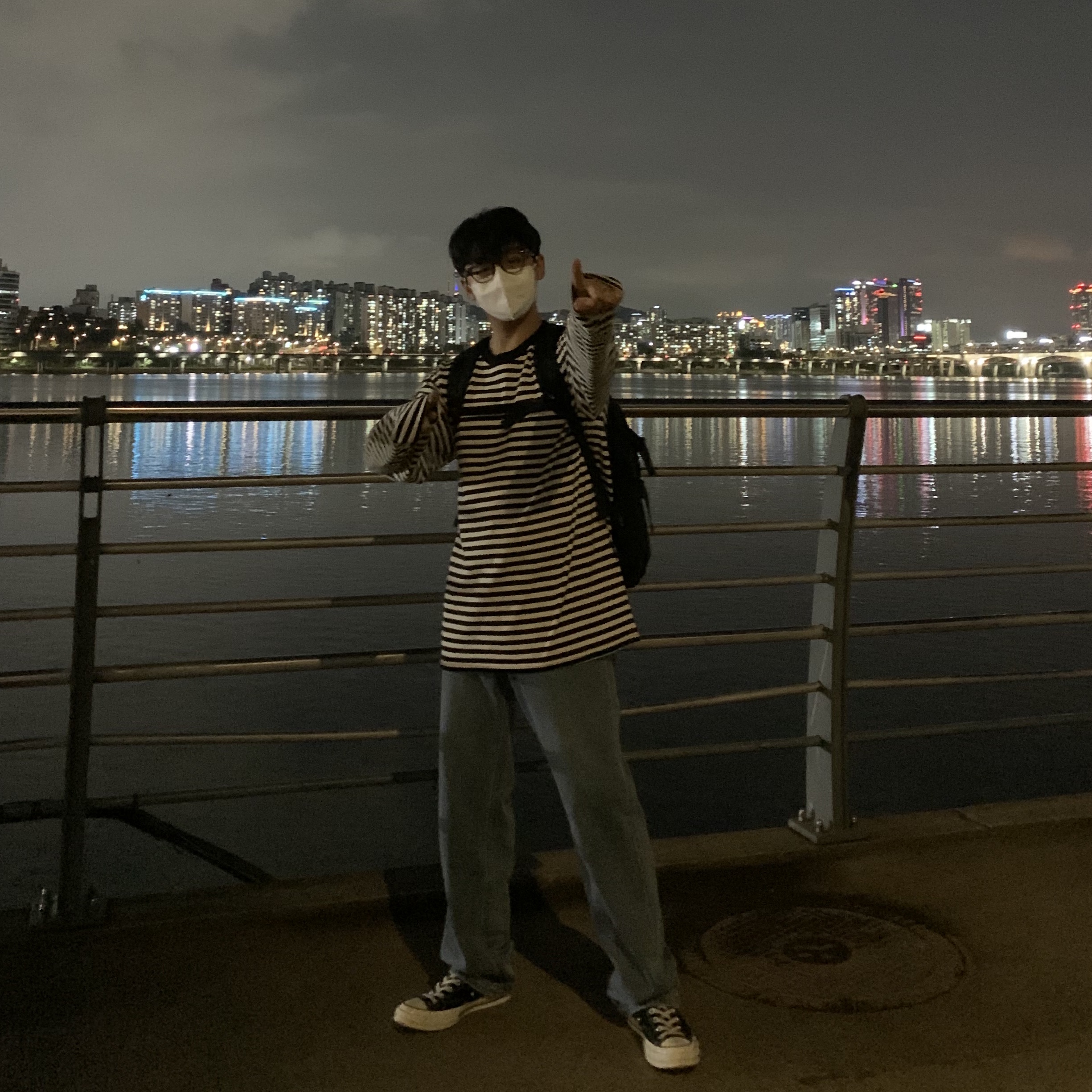 Converse Chuck 70 Hi Black 착용 스타일 - 2
