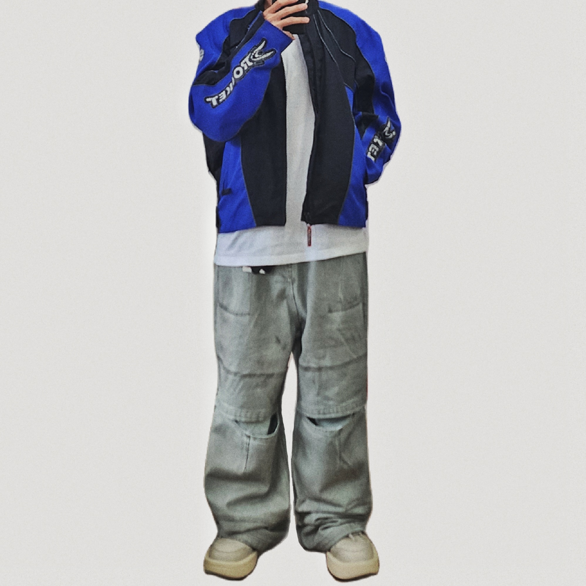 Converse x Drkshdw Turbowpn Pelican 착용 스타일 - 3