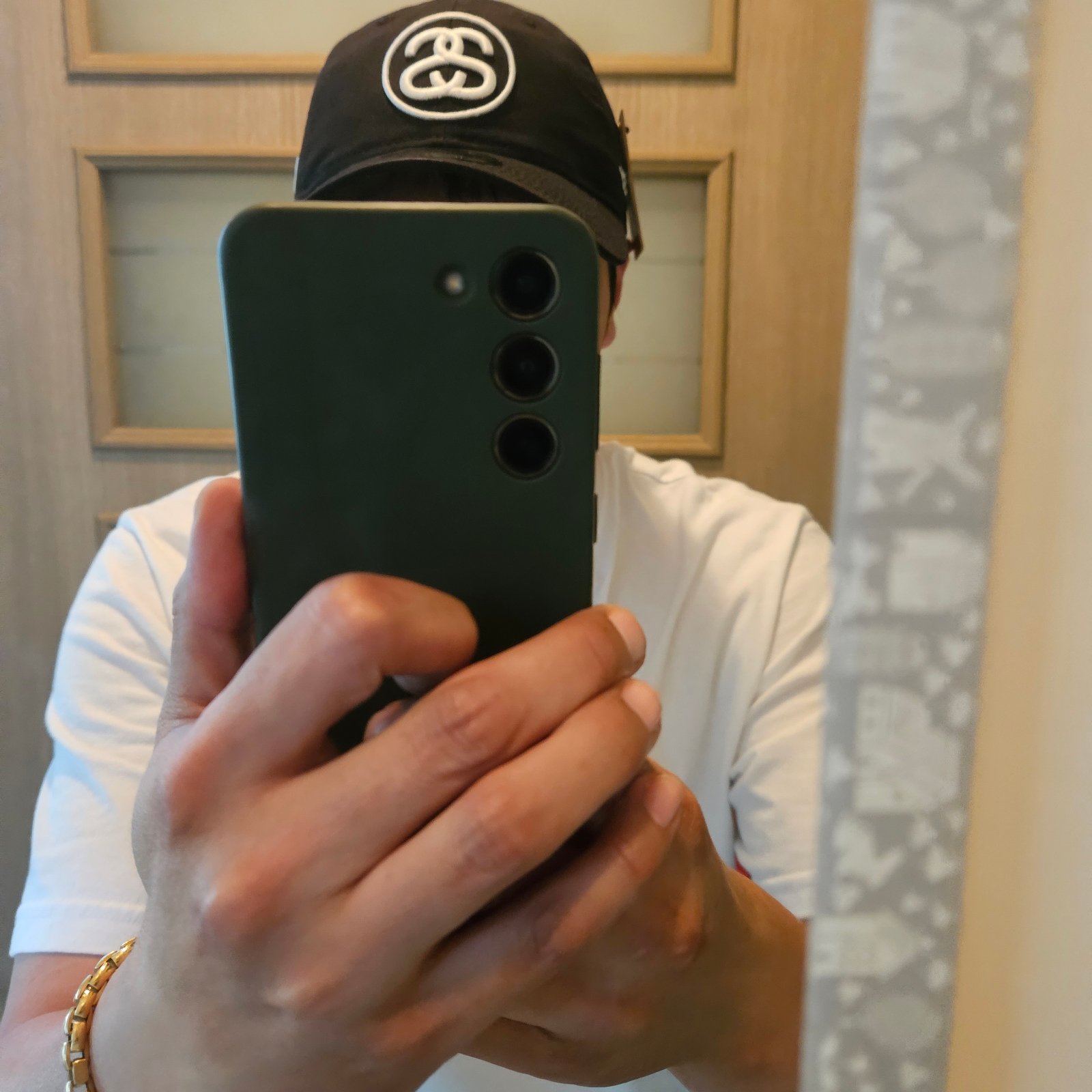 Stussy SS Link 9Twenty Cap Black 착용 스타일