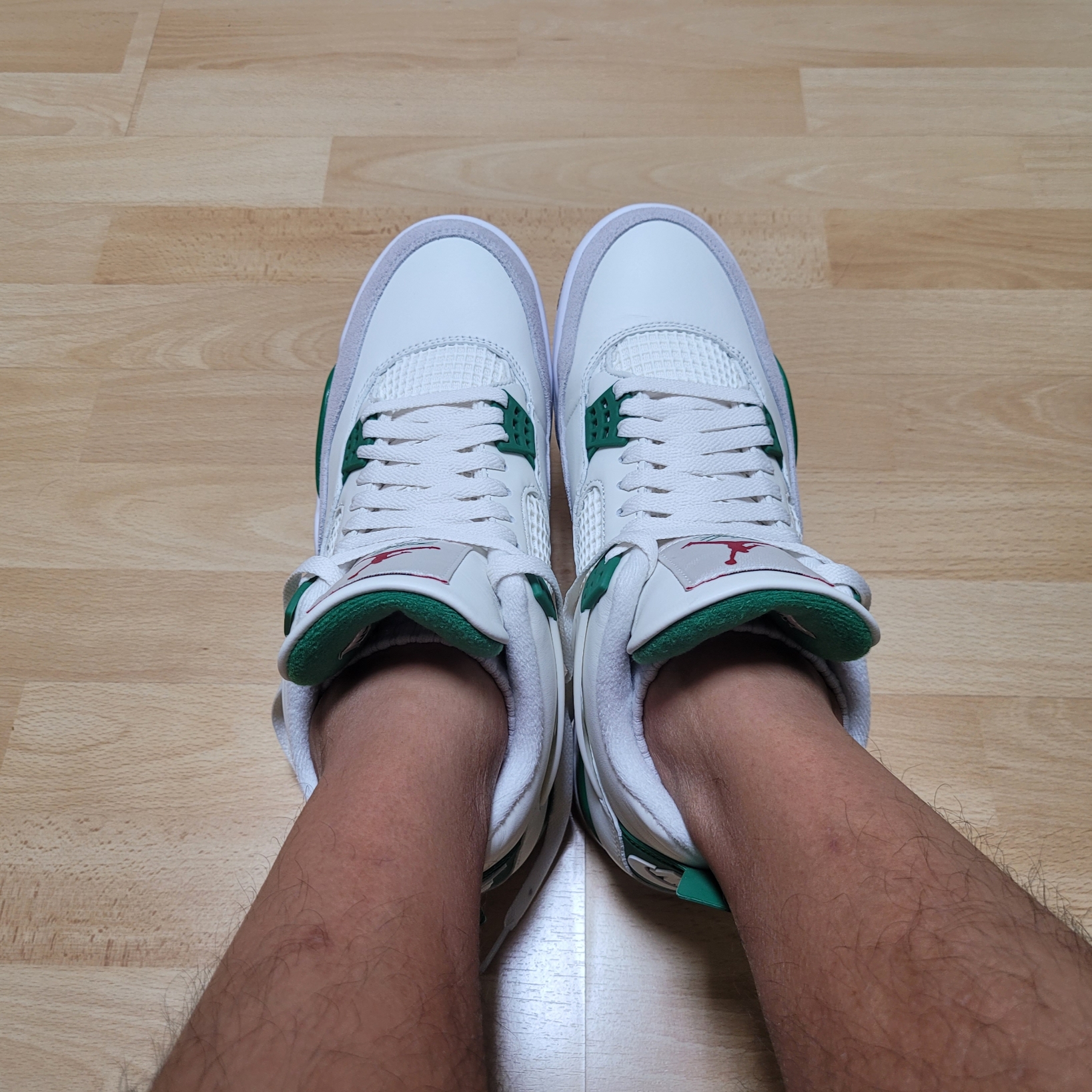 Jordan 4 x Nike SB Retro SP Pine Green 착용 스타일 - 2