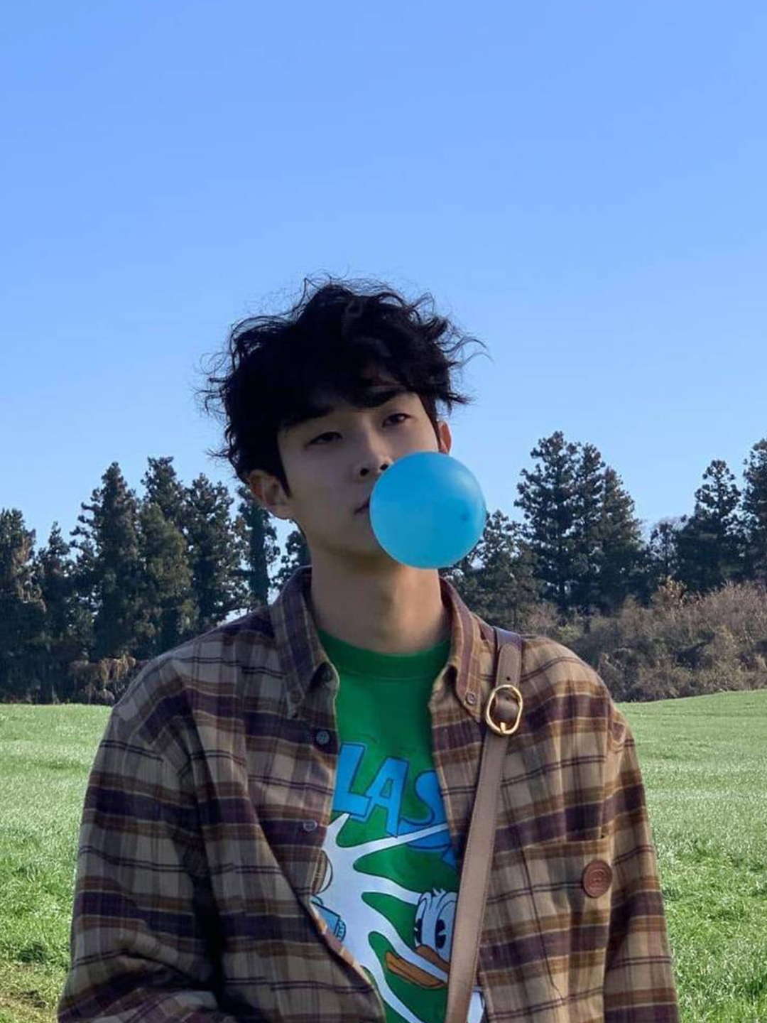 Wooyoungmi Check Shirt Blue - 22FW, Auralee Wool Recycled Polyester Cloth Shirt Black Check - 21AW 착용 스타일 - 4