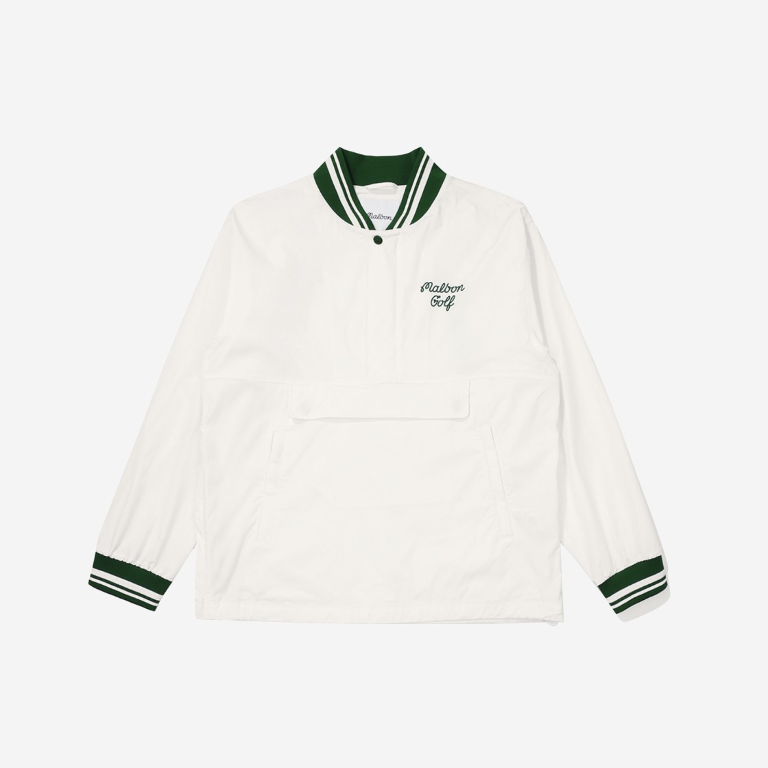 Malbon Golf Half Zip Piste Ivory 상세 이미지 1