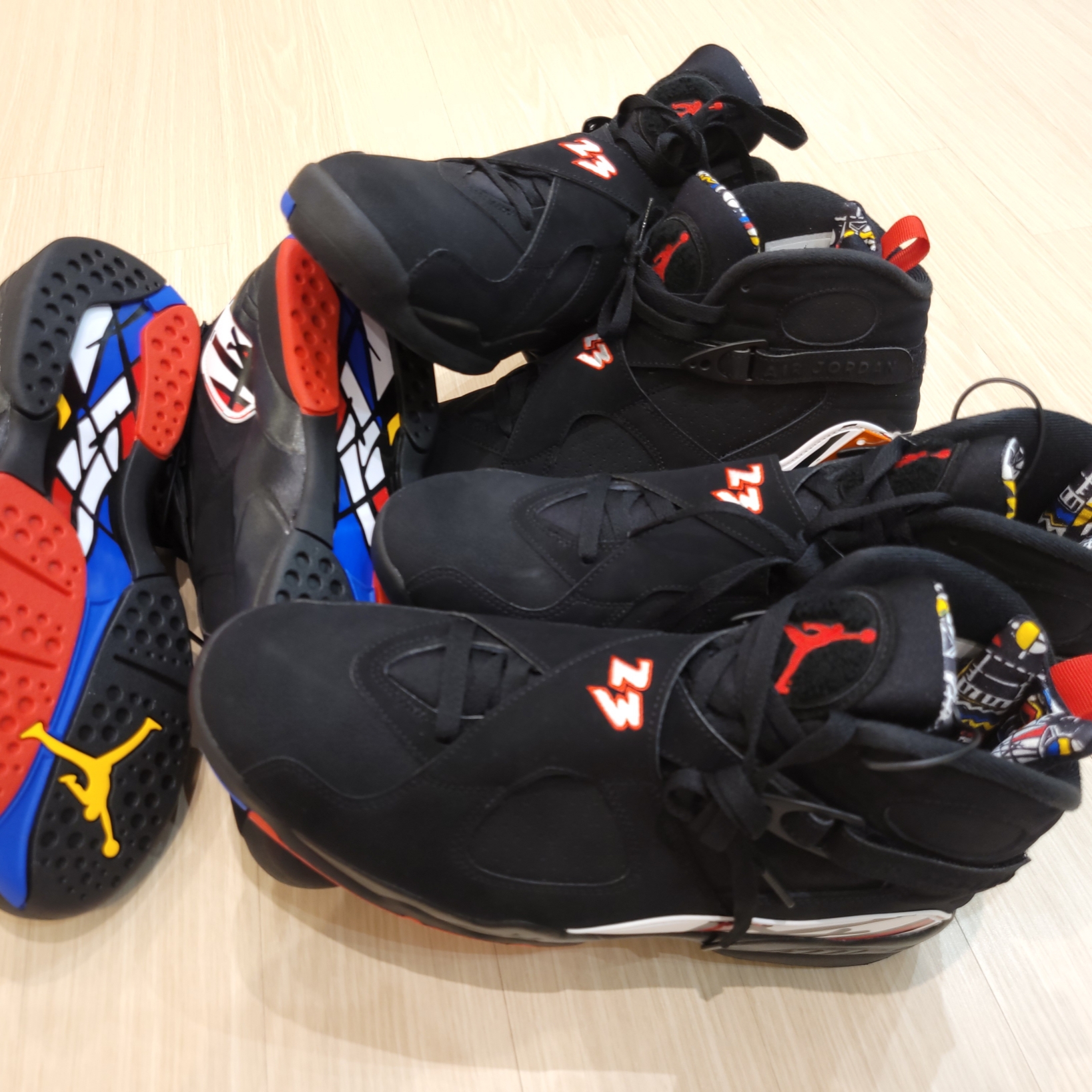 Jordan 8 Retro Playoffs 2023 착용 스타일 - 1