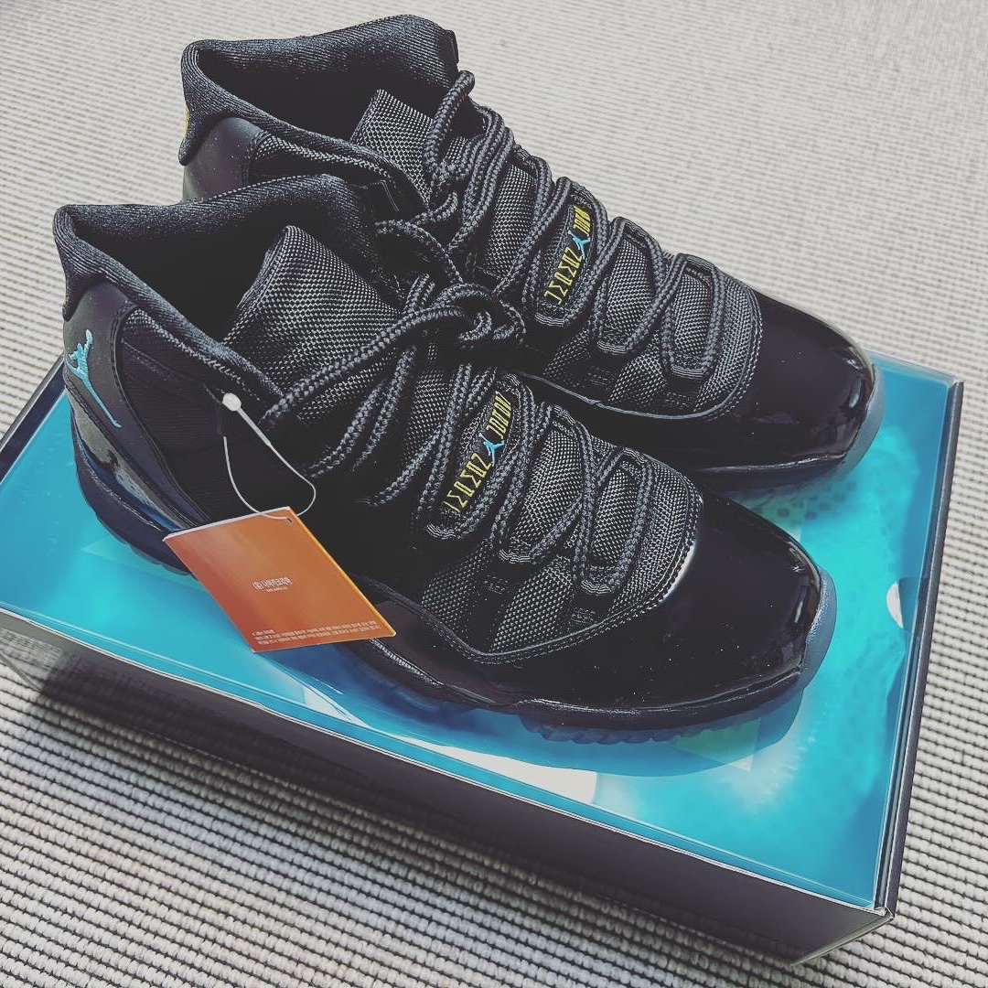 Jordan 11 Retro Gamma Blue 착용 스타일 - 1