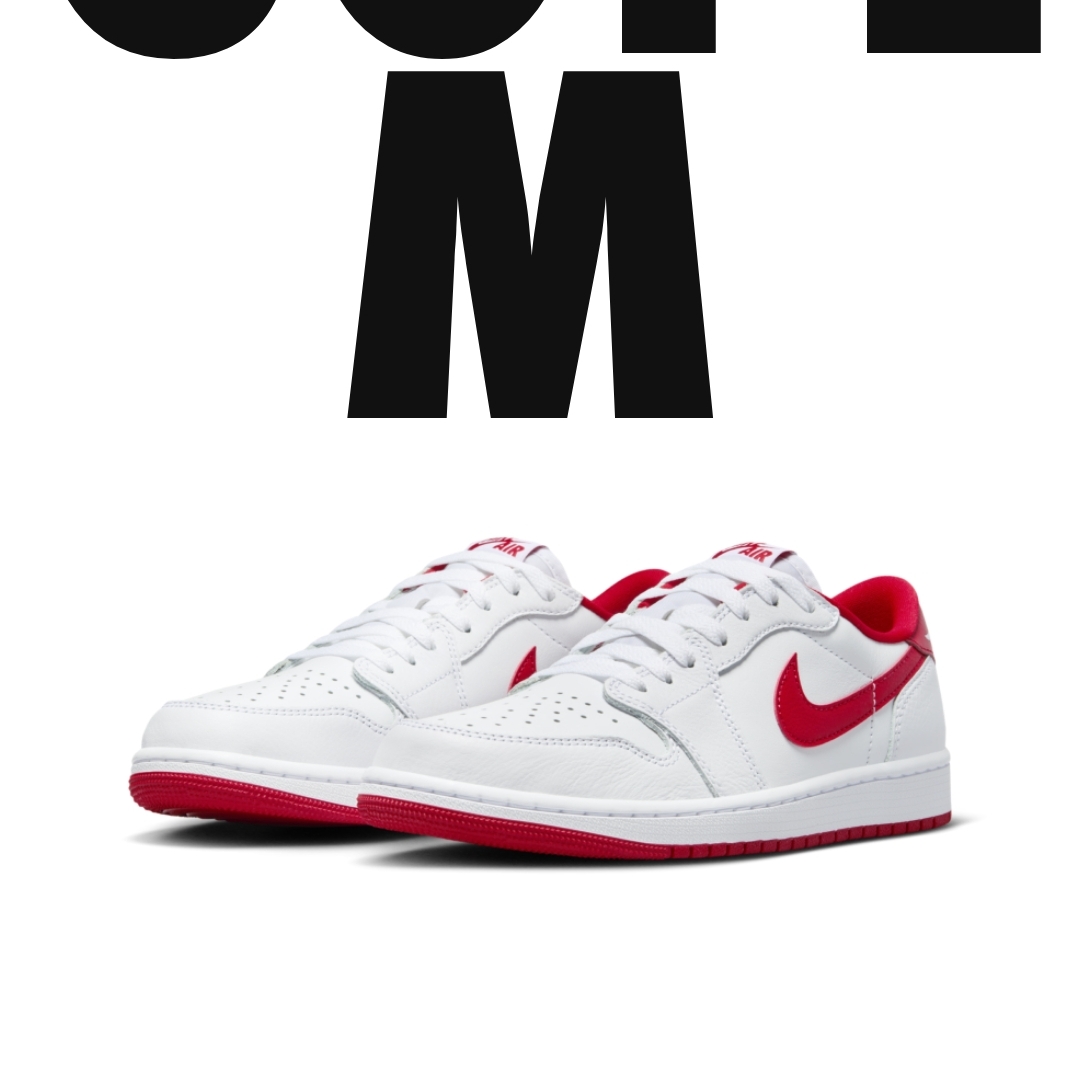 Jordan 1 Retro Low OG University Red 착용 스타일
