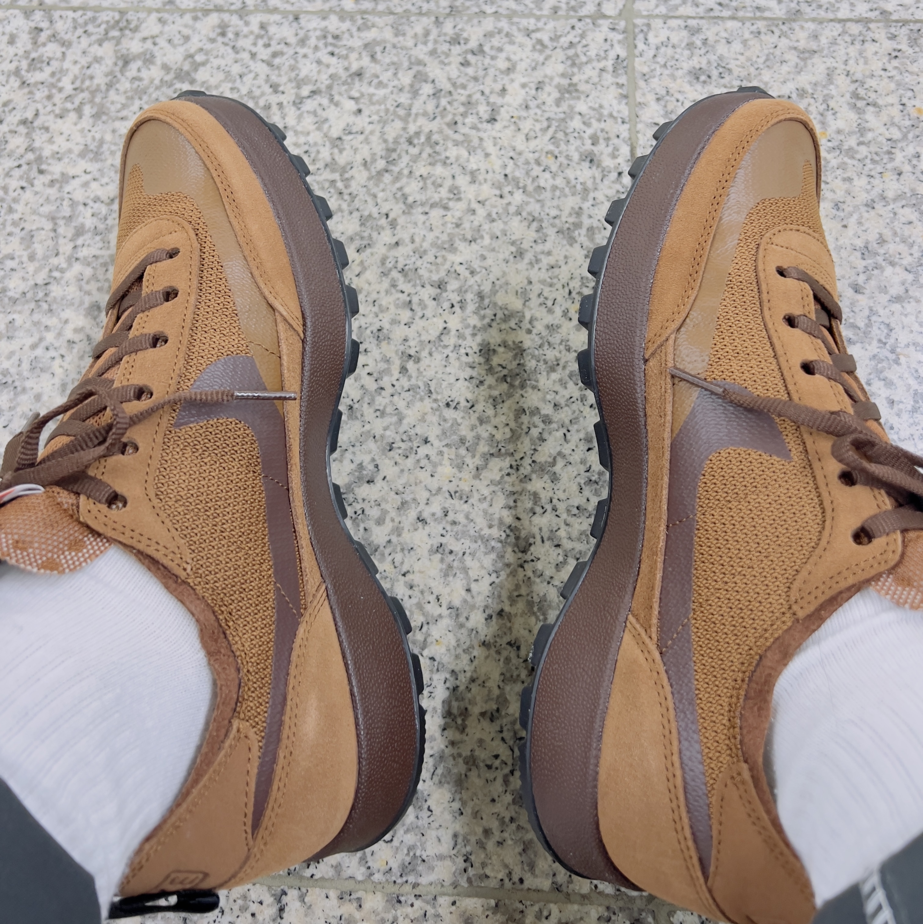 Nike x Tom Sachs General Purpose Shoe Brown 착용 스타일