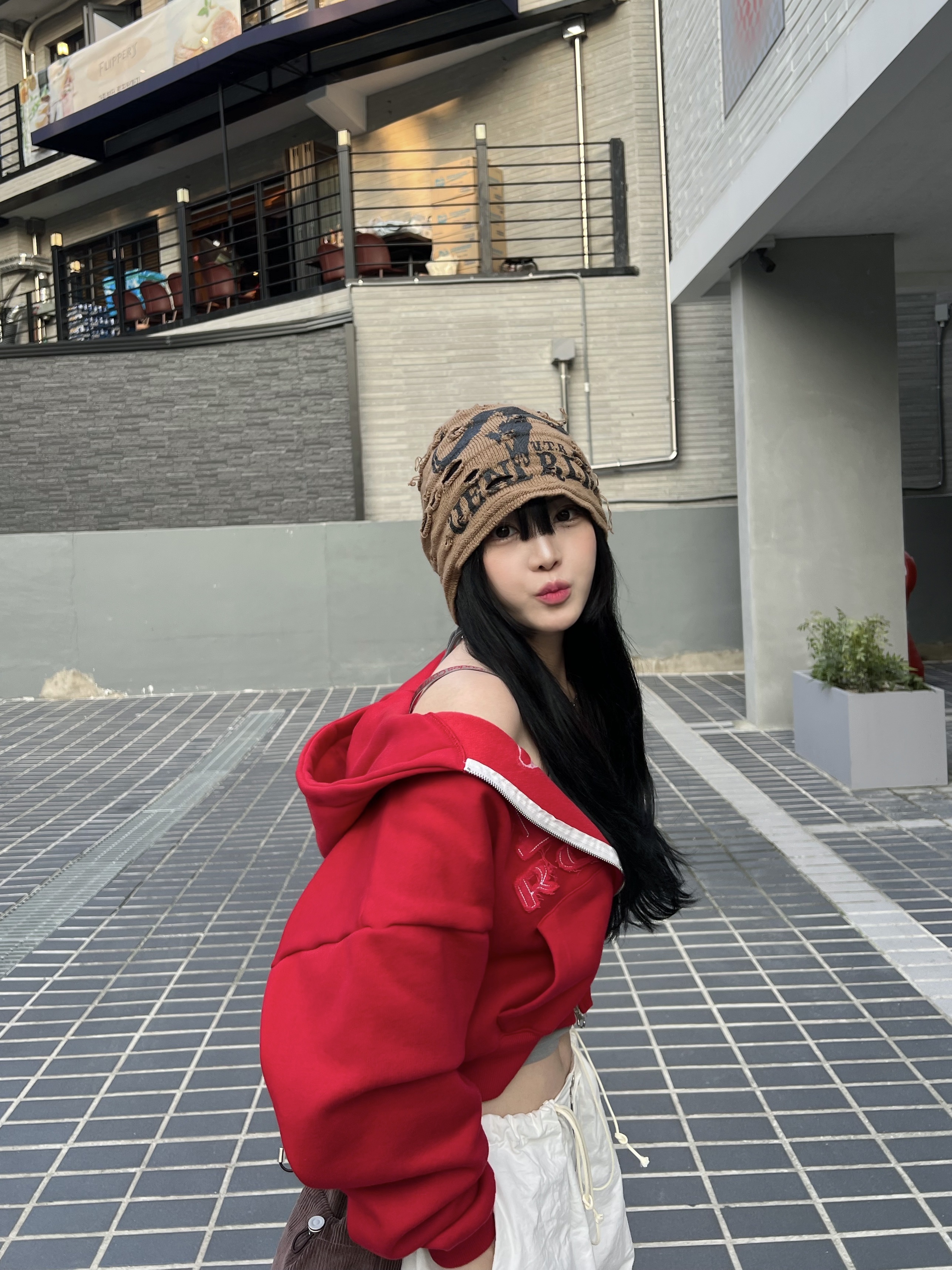 Converse Chuck Taylor All Star Core High Red 착용 스타일 - 4
