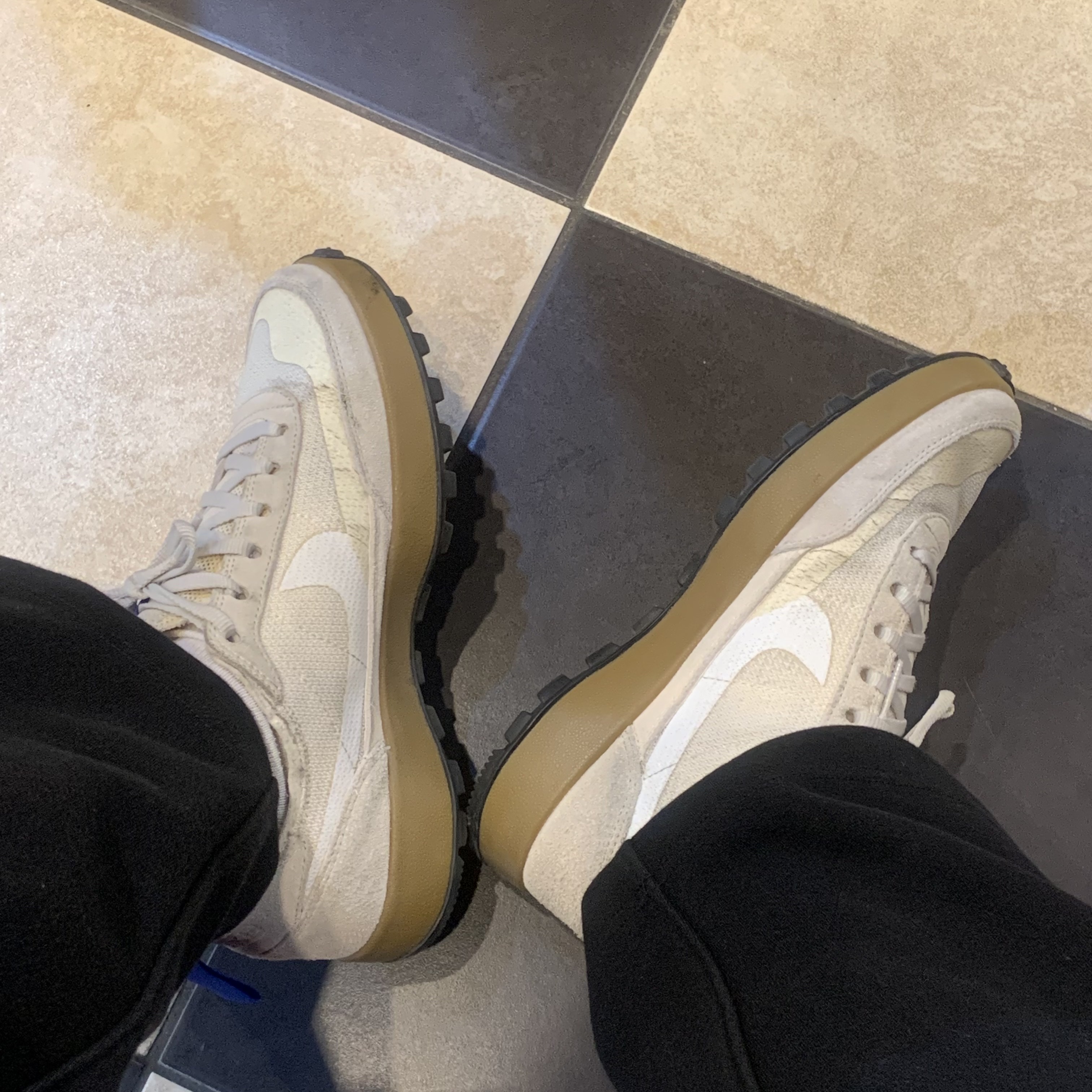 Nike x Tom Sachs General Purpose Shoe Light Cream 착용 스타일