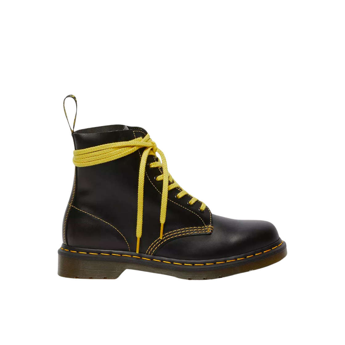 닥터 마틴 1460 파스칼 아틀라스 레더 레이스업 부츠 다크 그레이(Dr. Martens 1460 Pascal Atlas Leather Lace Up Boots Dark Grey) - 1