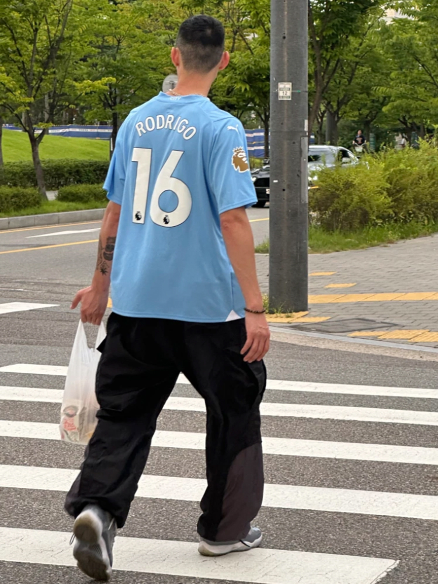 (W) Adidas Football Long Sleeve T-Shirt Light Aqua - KR Sizing, [KREAM 단독] Porta Metallic Number Soccer Tee Silver 착용 스타일 - 4