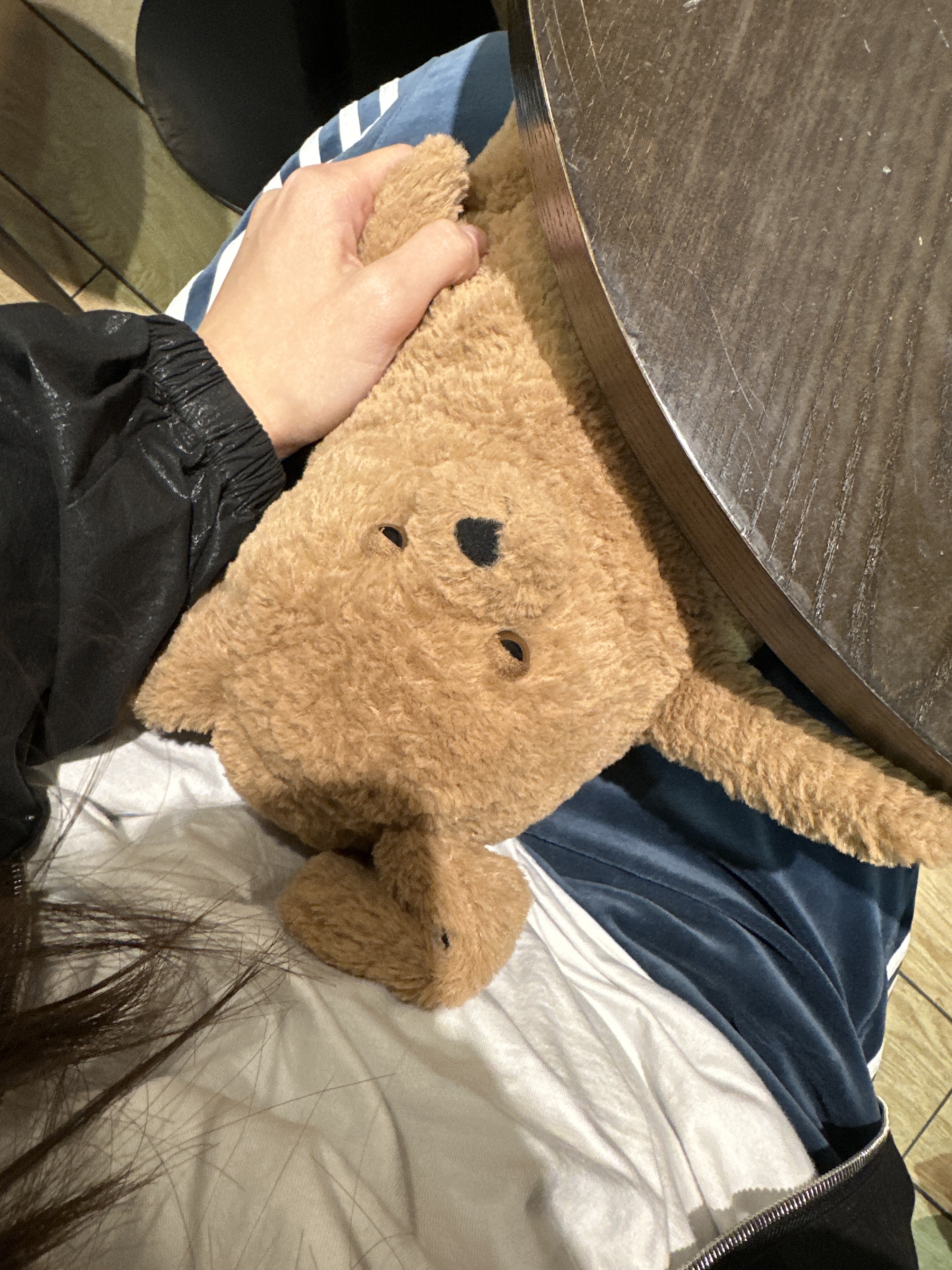 Jellycat Amore Dog Brown 착용 스타일 - 9