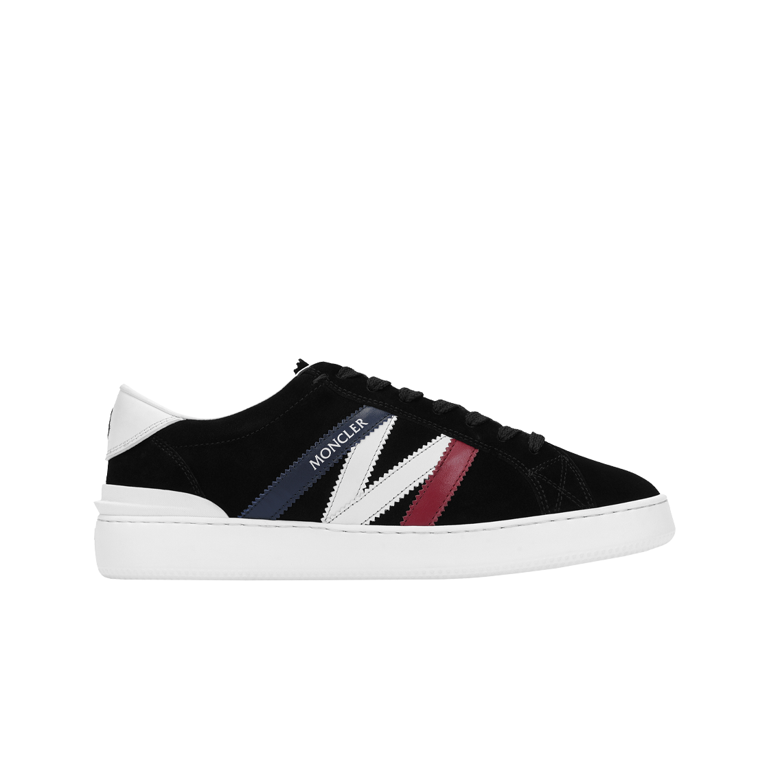 I1-09A-4M00290-M2923-P90 Moncler Monaco M Sneakers Black White - 23SS