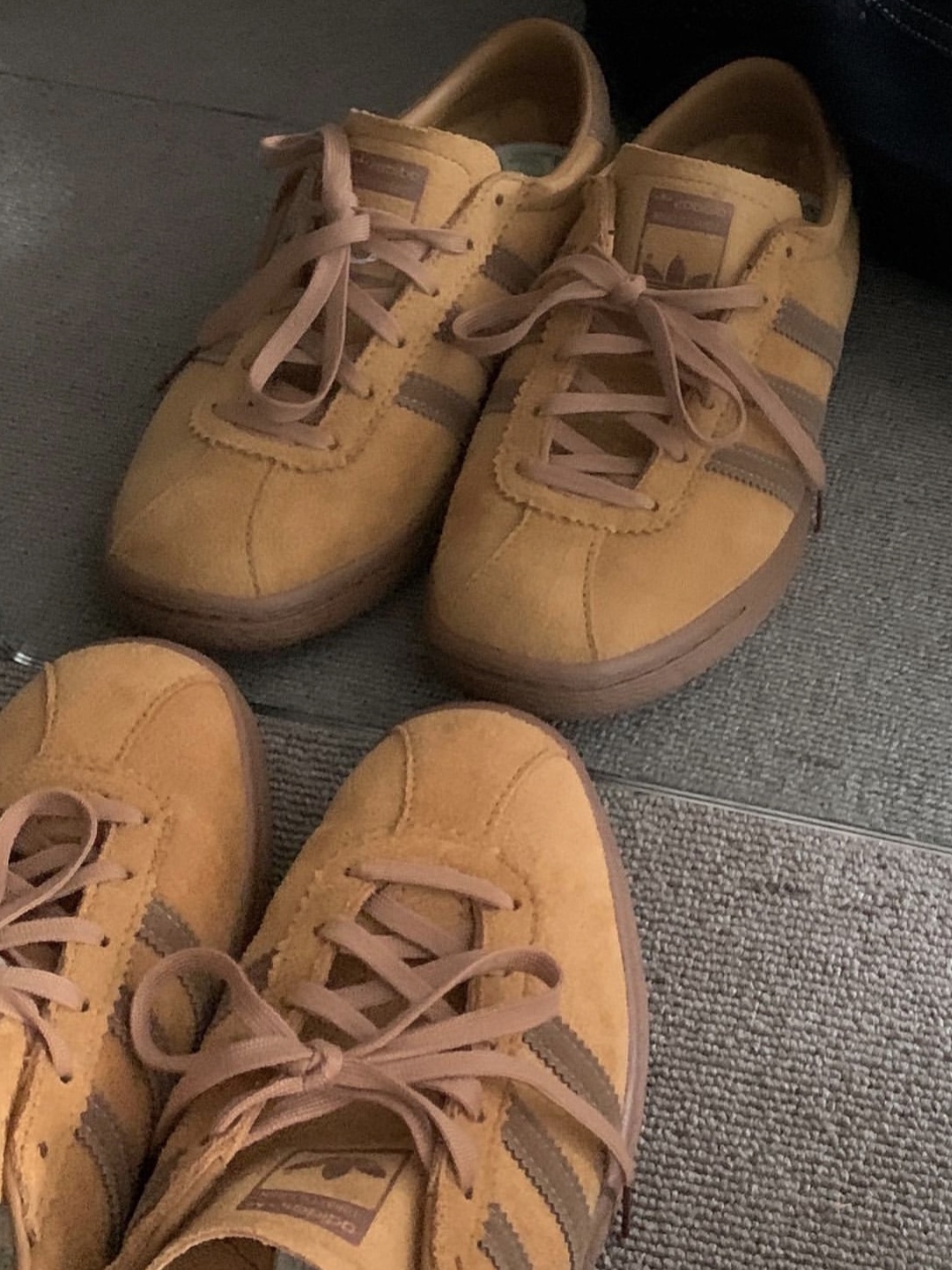 Adidas Tobacco Gruen Mesa Brown Desert 착용 스타일