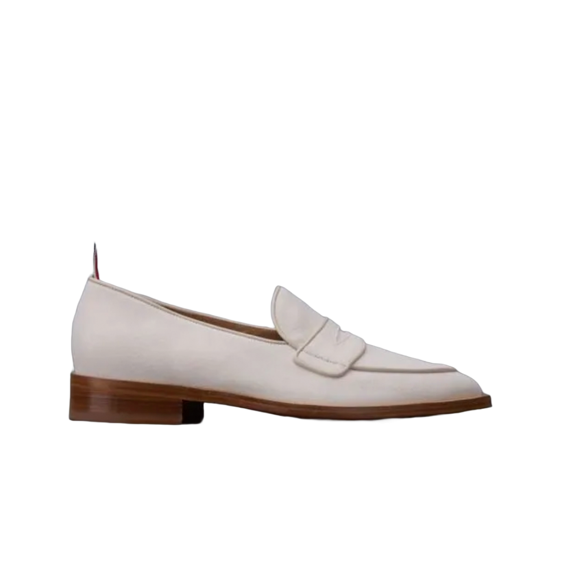 톰브라운 카프 레더 바시티 페니 로퍼 내츄럴(Thom Browne Calf Leather Varsity Penny Loafer Natural) - 1