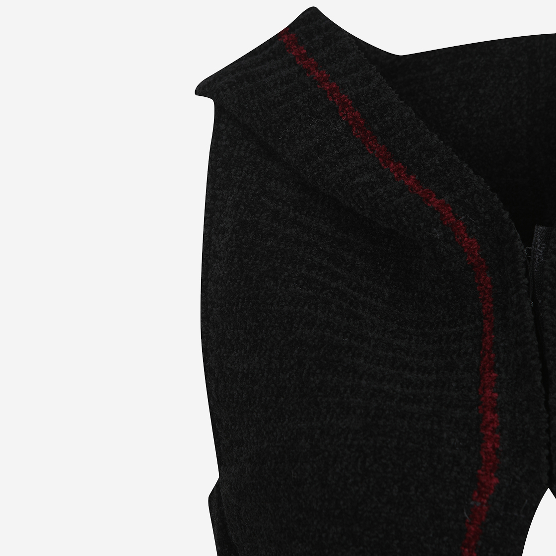 오토링거 우먼 니티드 후디드 니트 드레스 맥시 블랙(Ottolinger Women Knitted Hooded Knit Dress Maxi Black) - 4