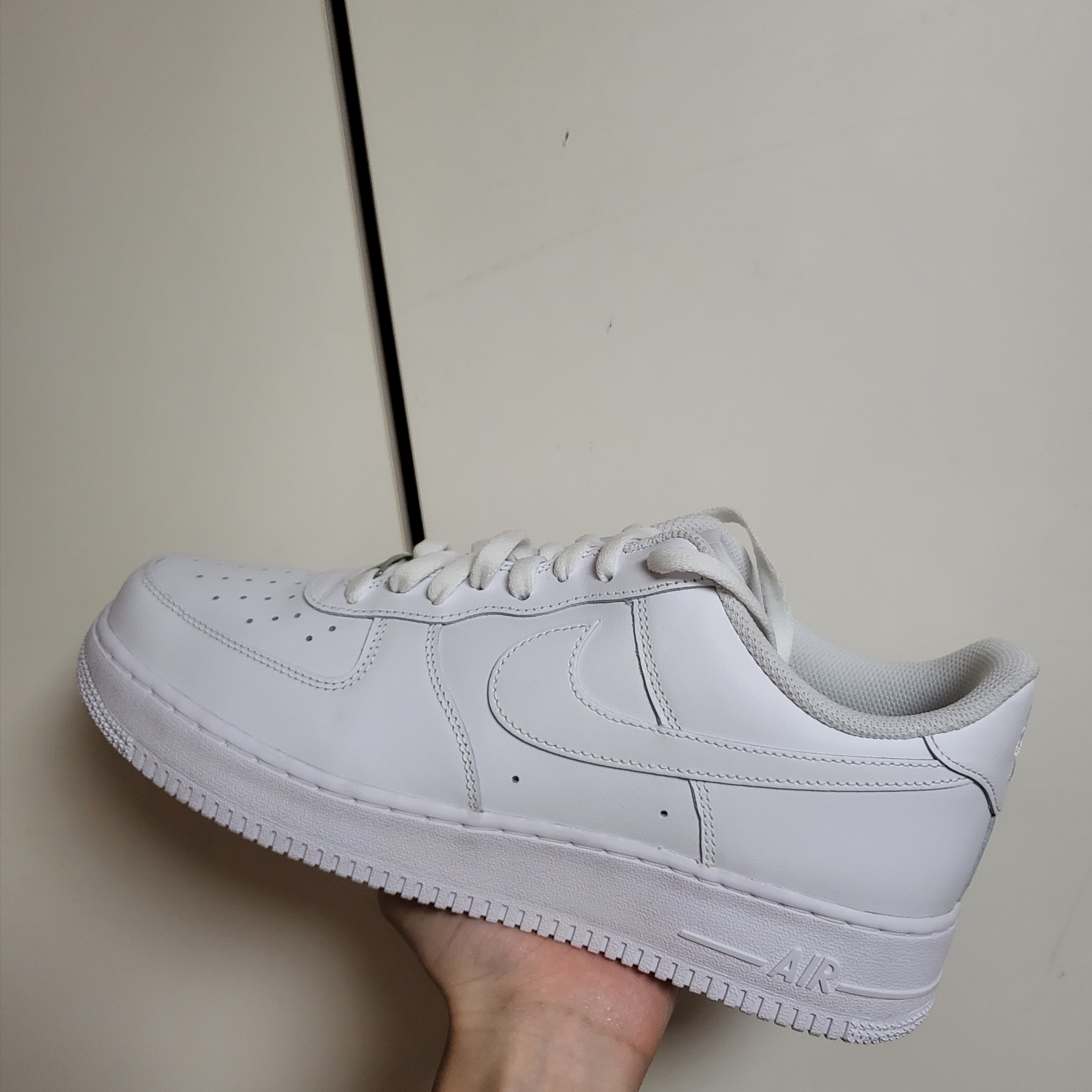 Nike Air Force 1 '07 Low White, (W) Nike Air Force 1 '07 Low White 착용 스타일