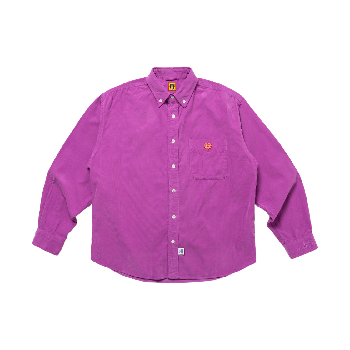 Human Made Corduroy B.D L/S Shirt Purple 상세 이미지 1