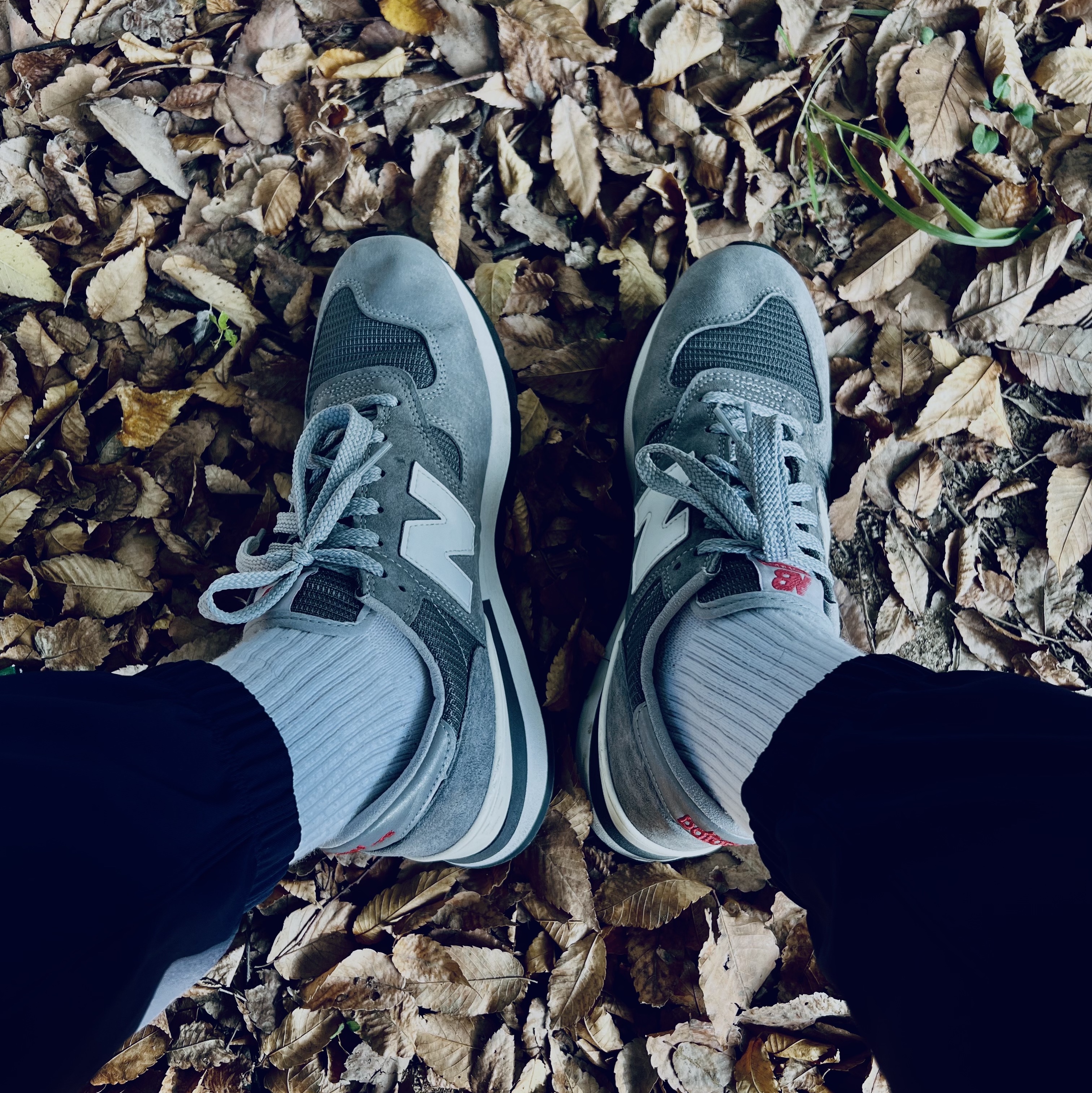 New Balance 990vs1 Made in USA Grey 착용 스타일