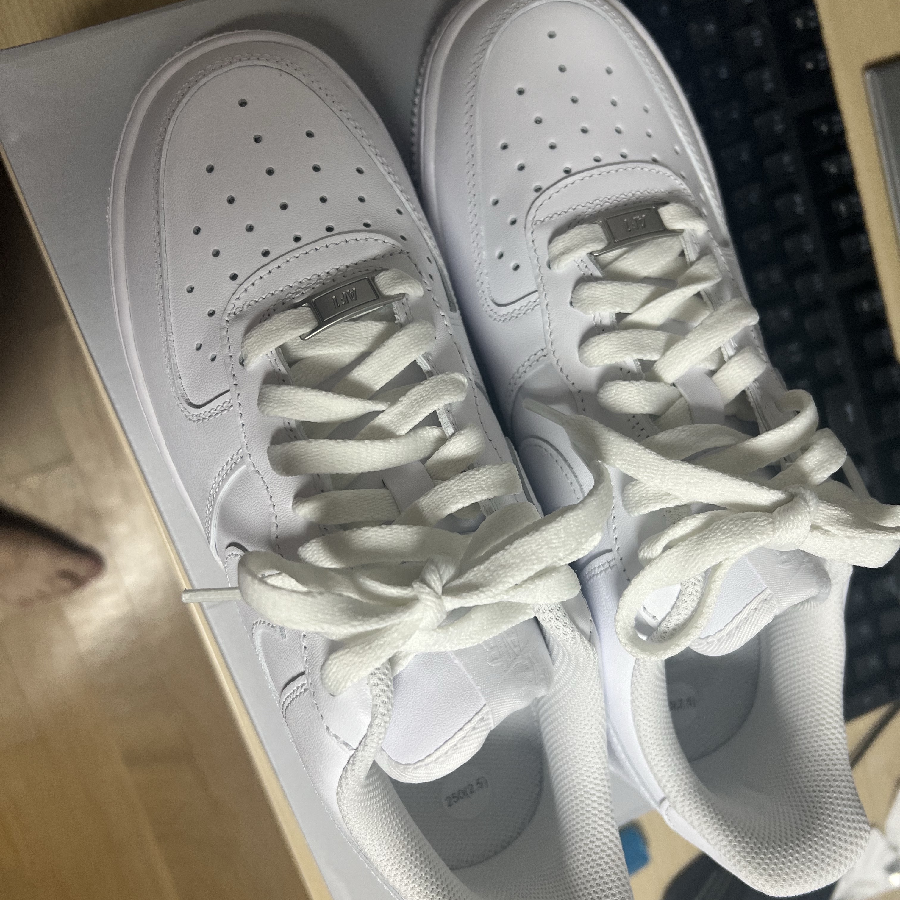 Nike Air Force 1 '07 Low White 착용 스타일