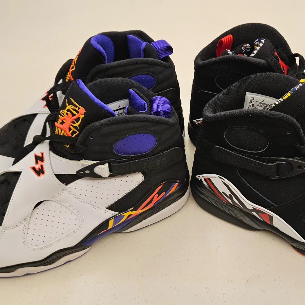 Jordan 8 Retro Three-Peat 착용 스타일 - 1